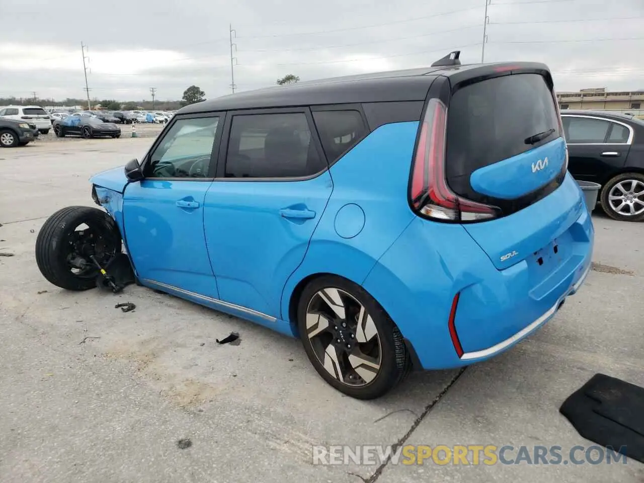 2 Photograph of a damaged car KNDJ53AU7P7213148 KIA SOUL 2023