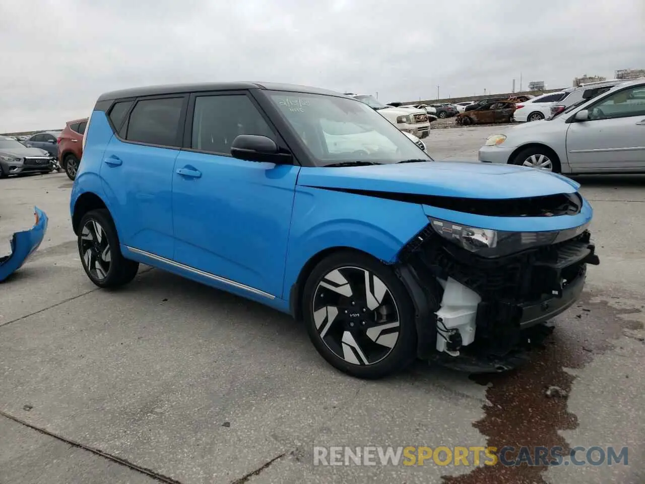 4 Photograph of a damaged car KNDJ53AU7P7213148 KIA SOUL 2023