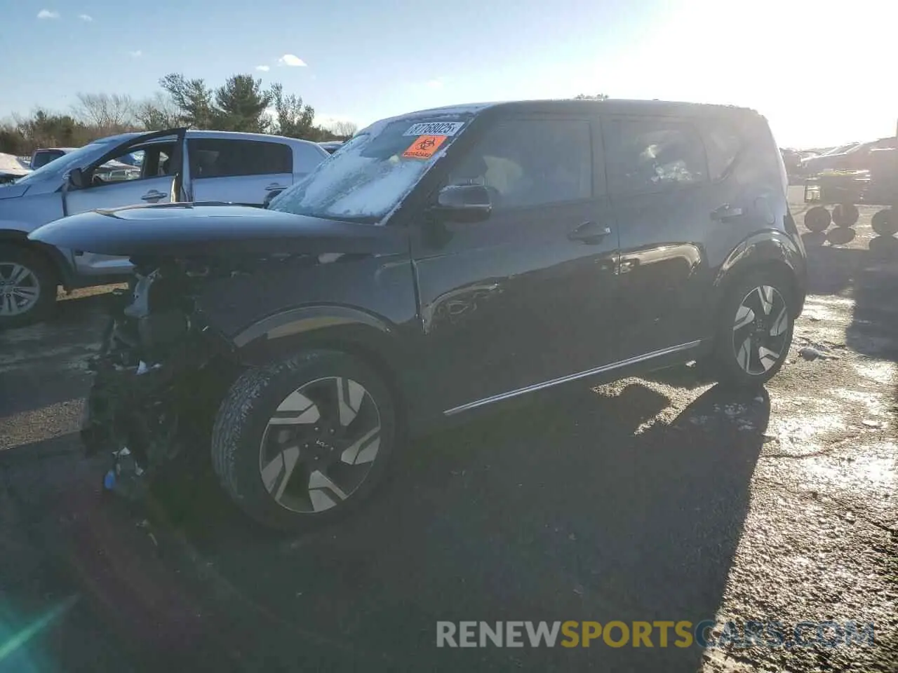 1 Photograph of a damaged car KNDJ53AU9P7841177 KIA SOUL 2023