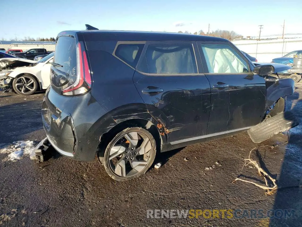 3 Photograph of a damaged car KNDJ53AU9P7841177 KIA SOUL 2023