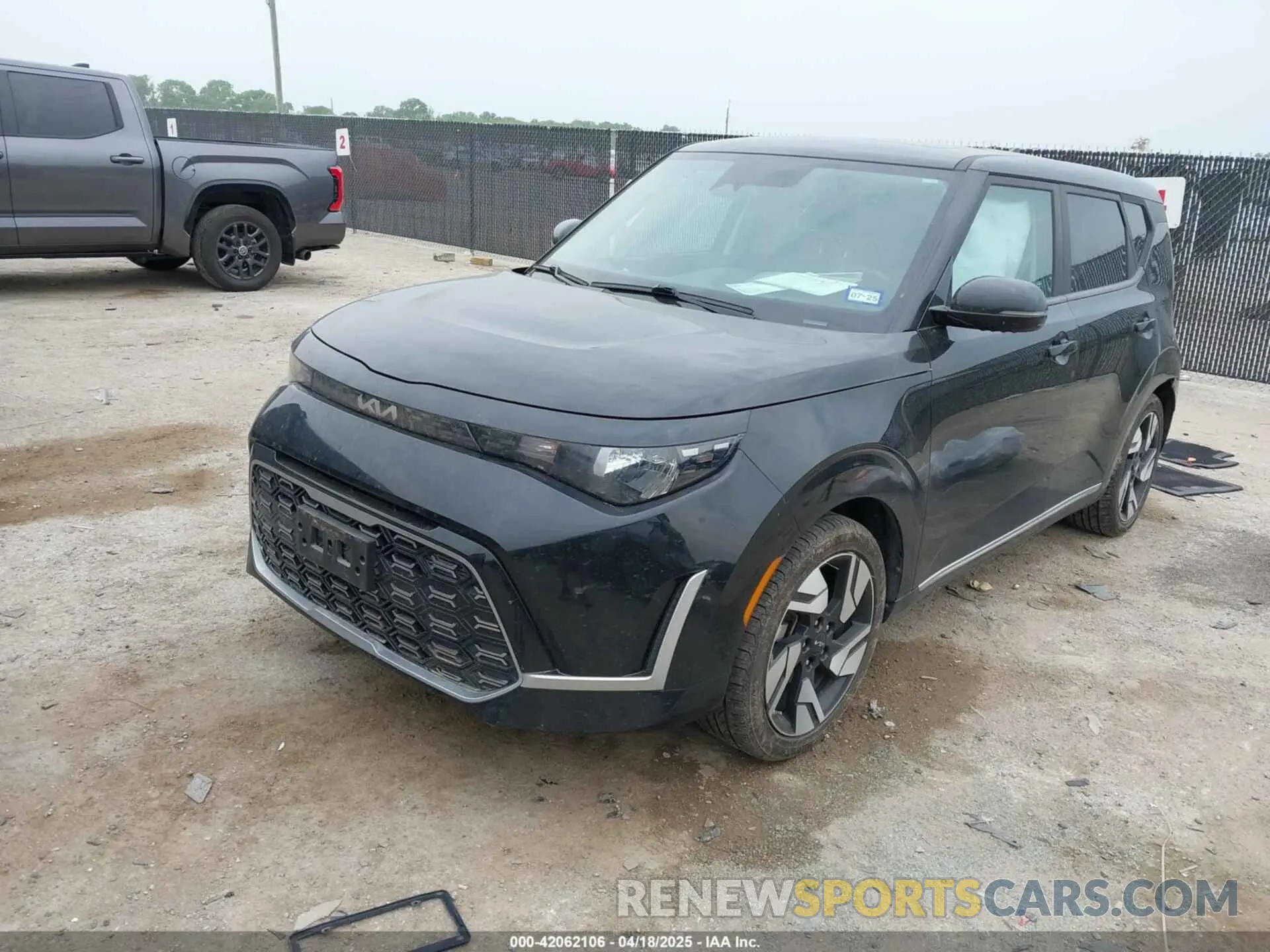 2 Photograph of a damaged car KNDJ53AU9P7842071 KIA SOUL 2023