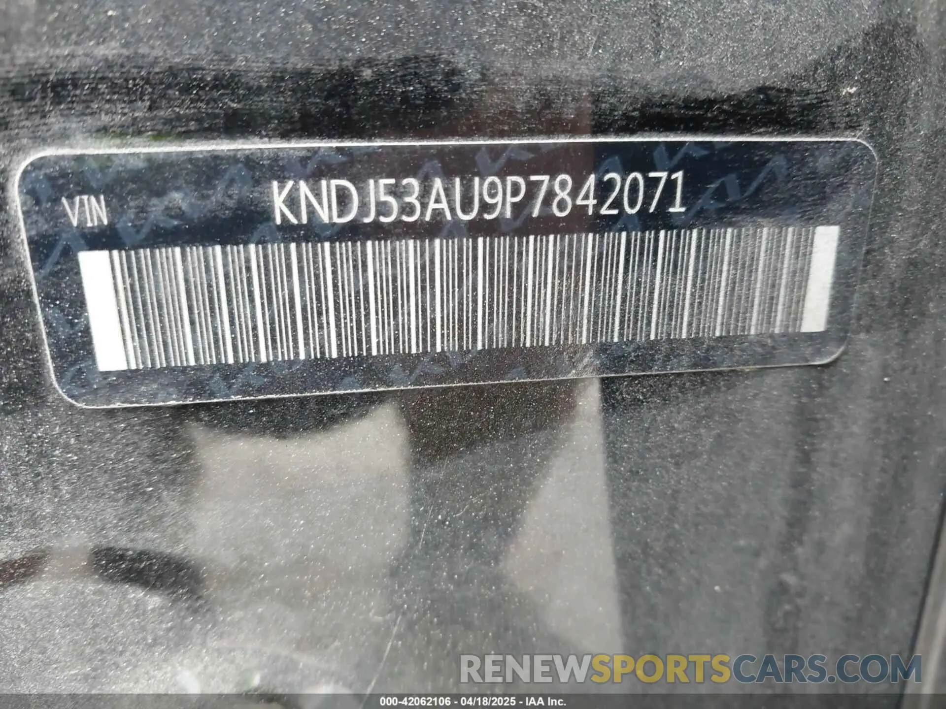 9 Photograph of a damaged car KNDJ53AU9P7842071 KIA SOUL 2023