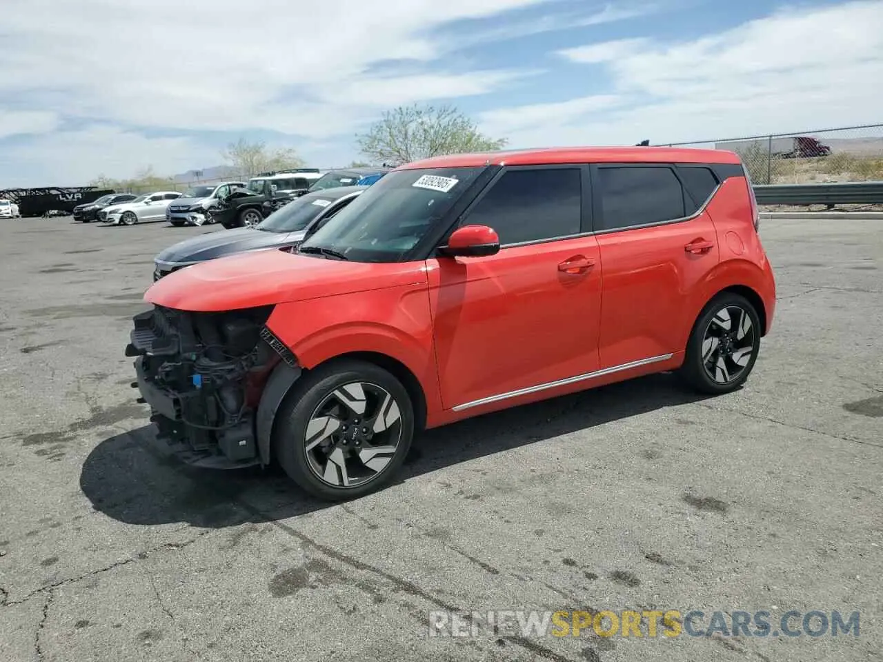 1 Photograph of a damaged car KNDJ53AUXP7198449 KIA SOUL 2023