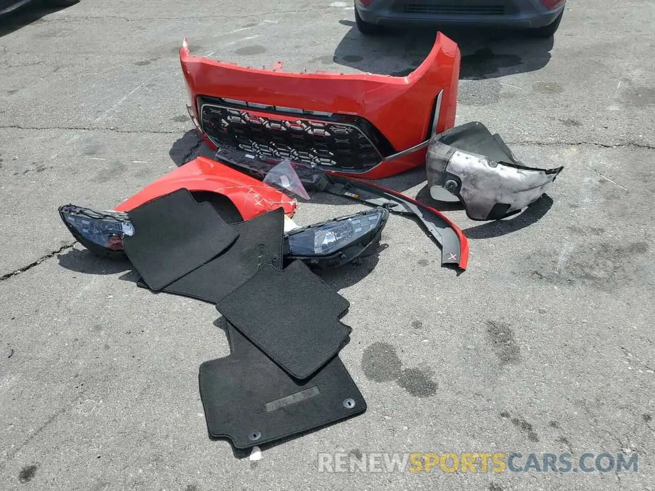 14 Photograph of a damaged car KNDJ53AUXP7198449 KIA SOUL 2023