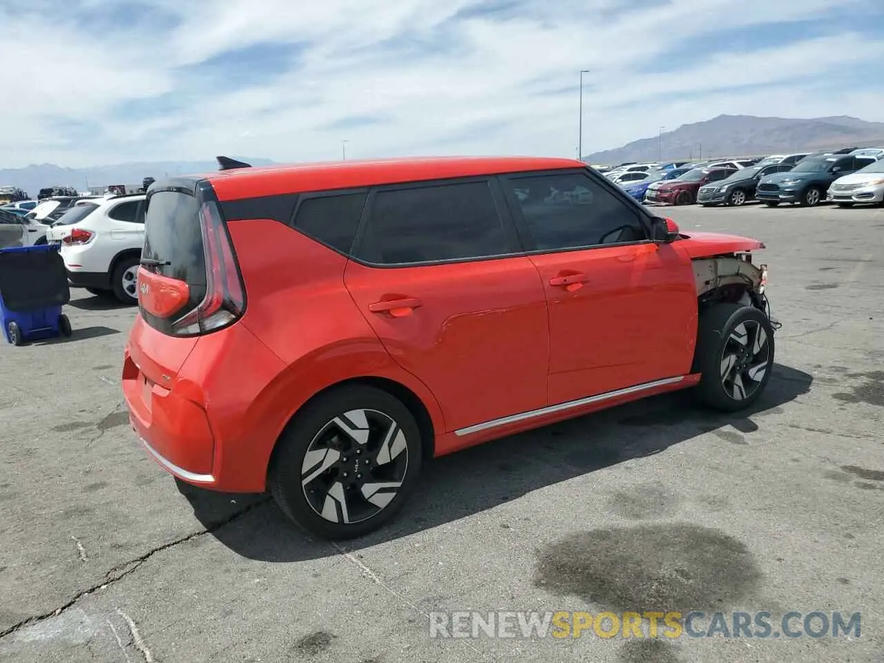 3 Photograph of a damaged car KNDJ53AUXP7198449 KIA SOUL 2023