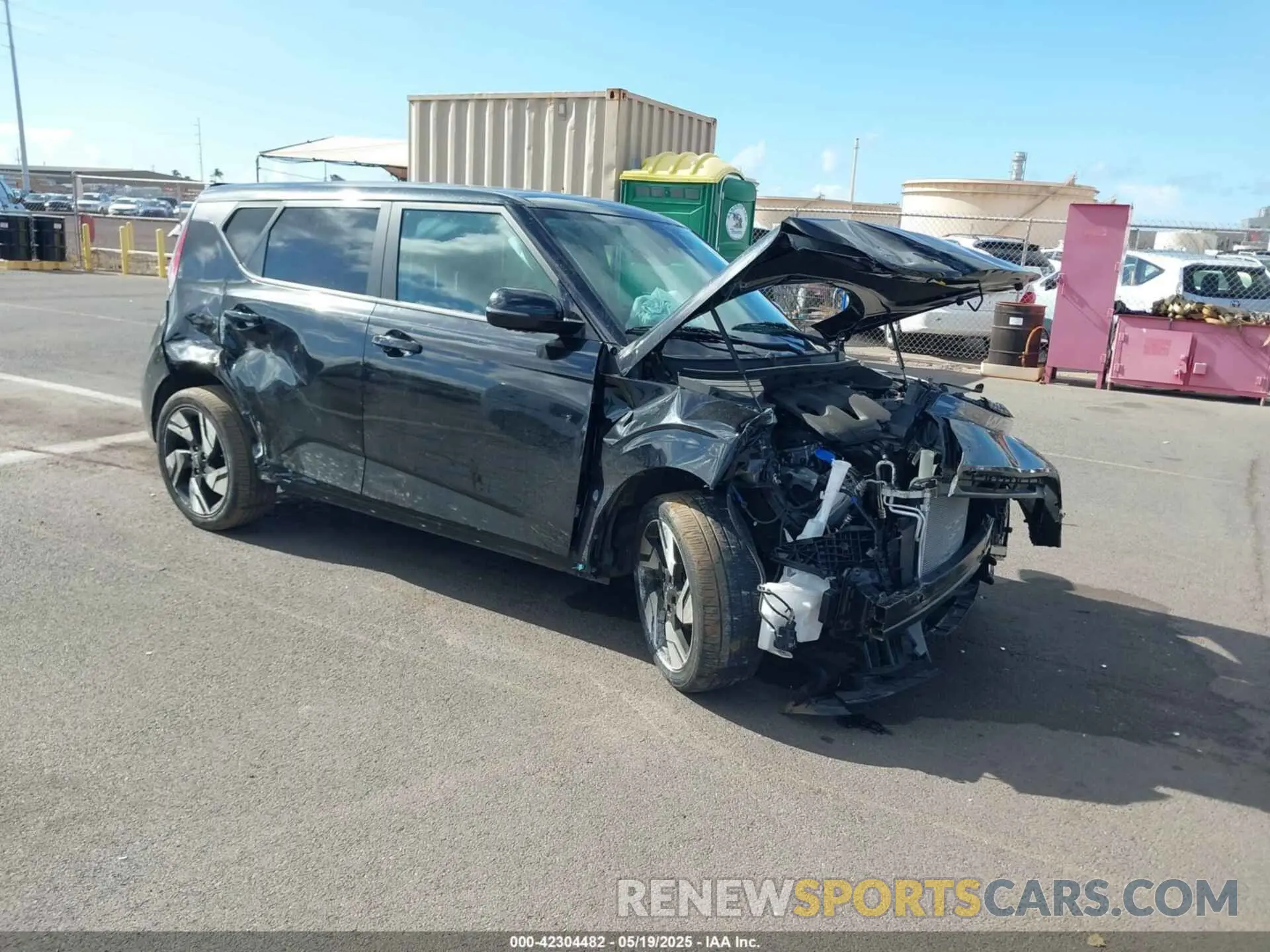 1 Photograph of a damaged car KNDJ53AUXP7849451 KIA SOUL 2023