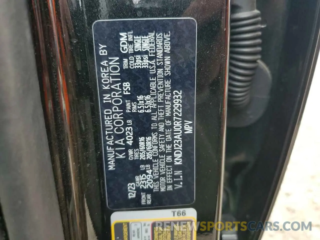 15 Photograph of a damaged car KNDJ23AU0R7229932 KIA SOUL 2024