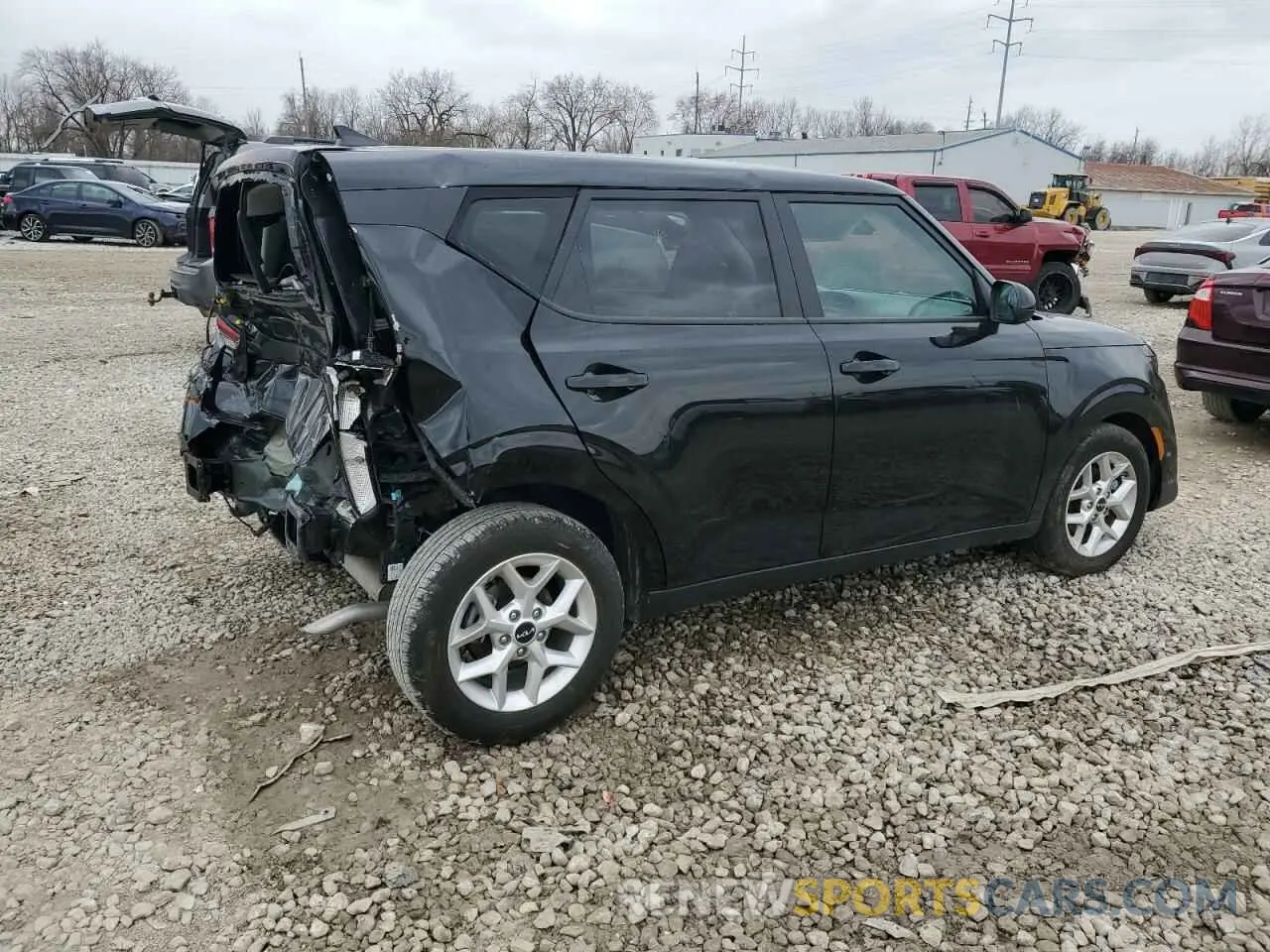 3 Photograph of a damaged car KNDJ23AU0R7229932 KIA SOUL 2024