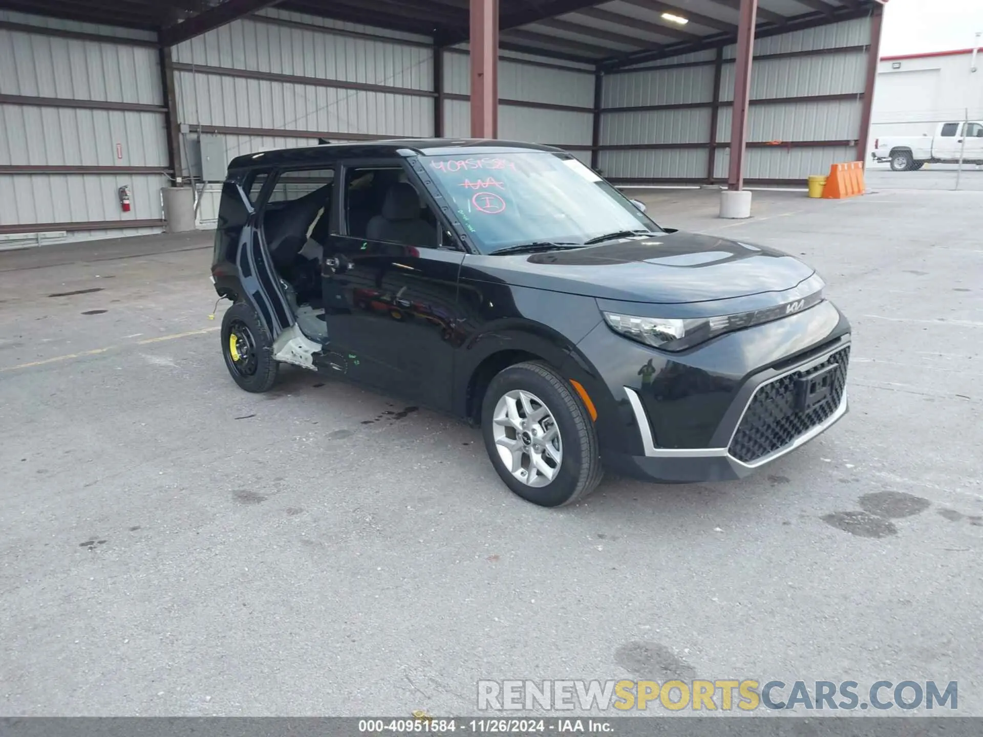 1 Photograph of a damaged car KNDJ23AU2R7227499 KIA SOUL 2024