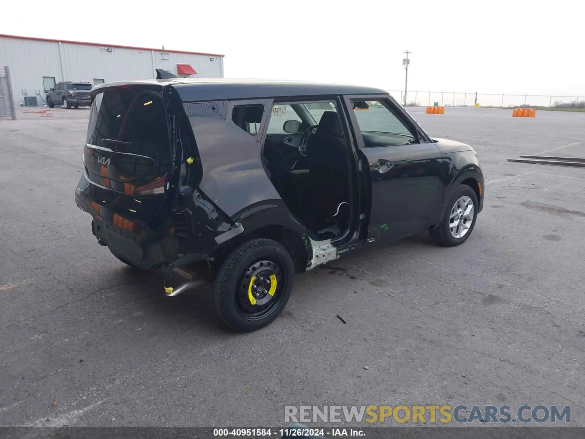 4 Photograph of a damaged car KNDJ23AU2R7227499 KIA SOUL 2024