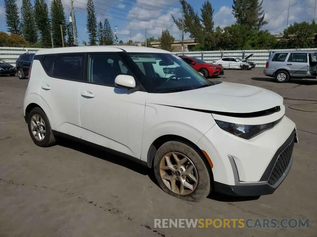 4 Photograph of a damaged car KNDJ23AU2R7231343 KIA SOUL 2024