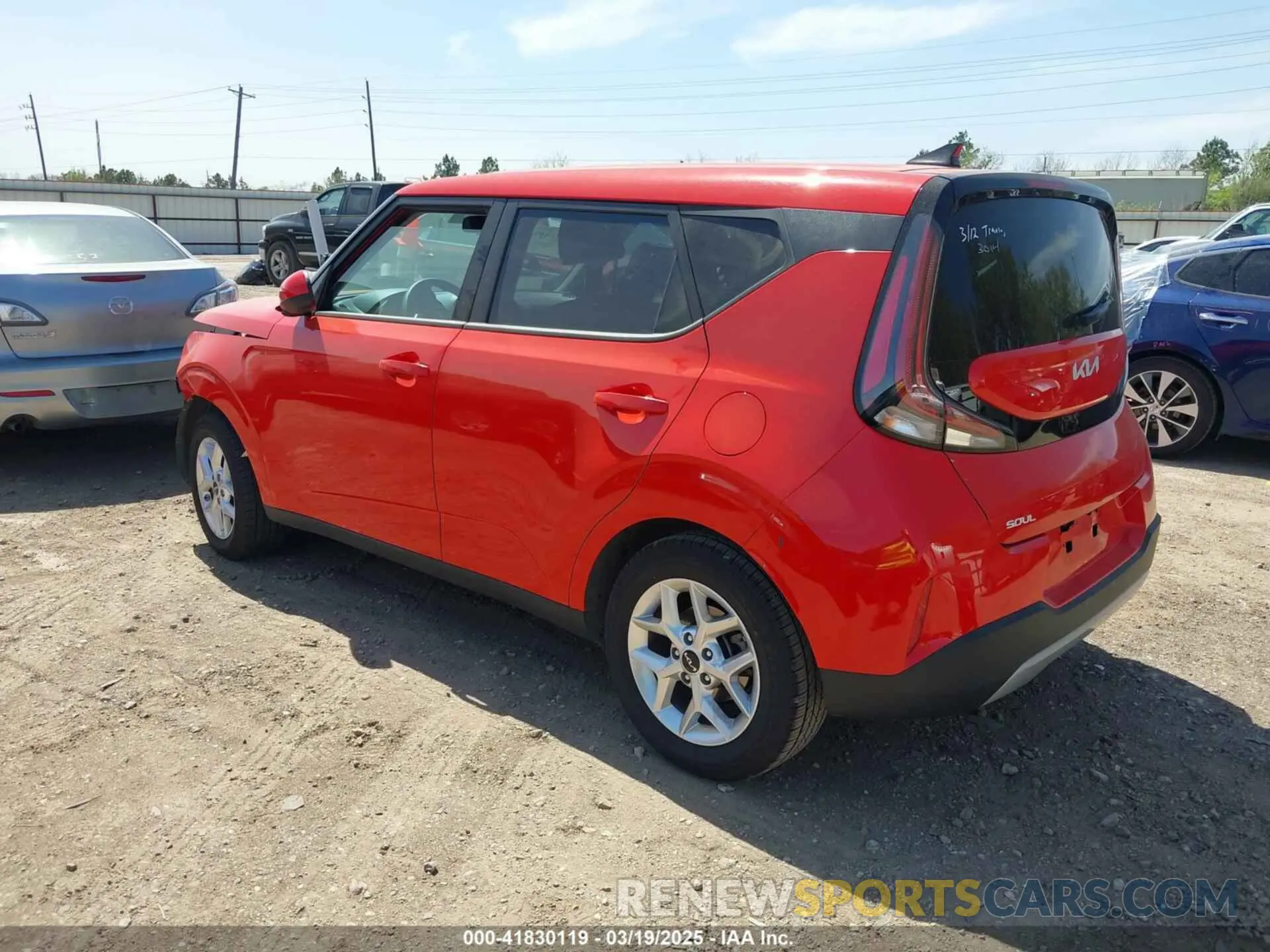 3 Photograph of a damaged car KNDJ23AU2R7232122 KIA SOUL 2024