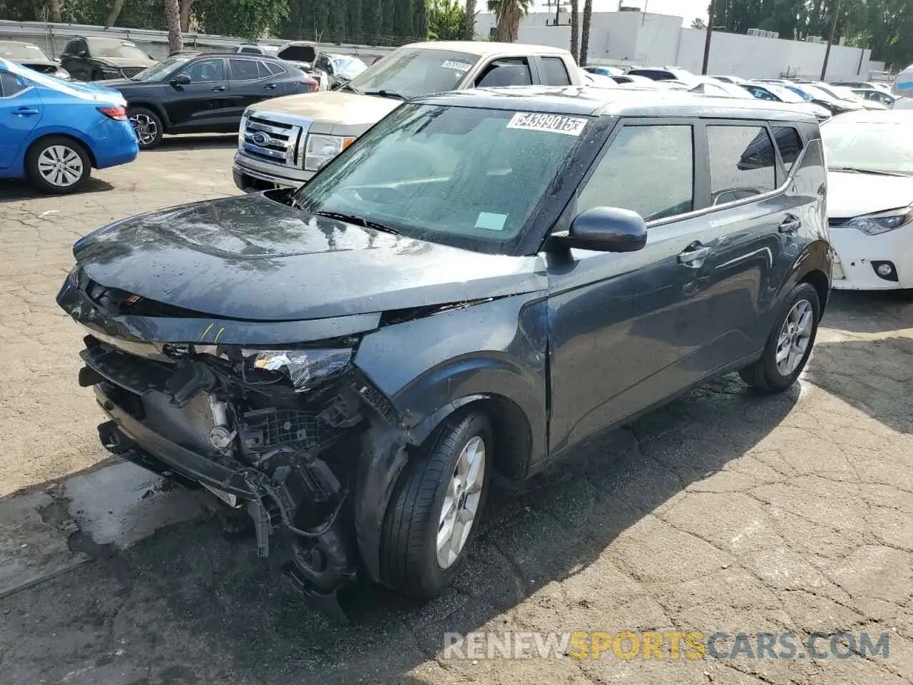1 Photograph of a damaged car KNDJ23AU2R7241418 KIA SOUL 2024