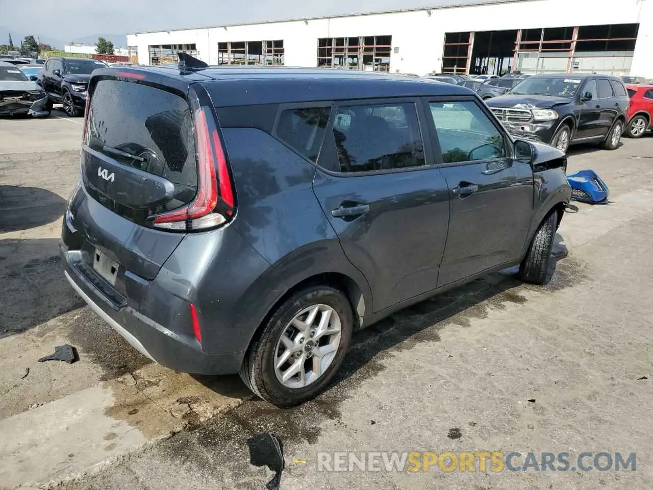 3 Photograph of a damaged car KNDJ23AU2R7241418 KIA SOUL 2024