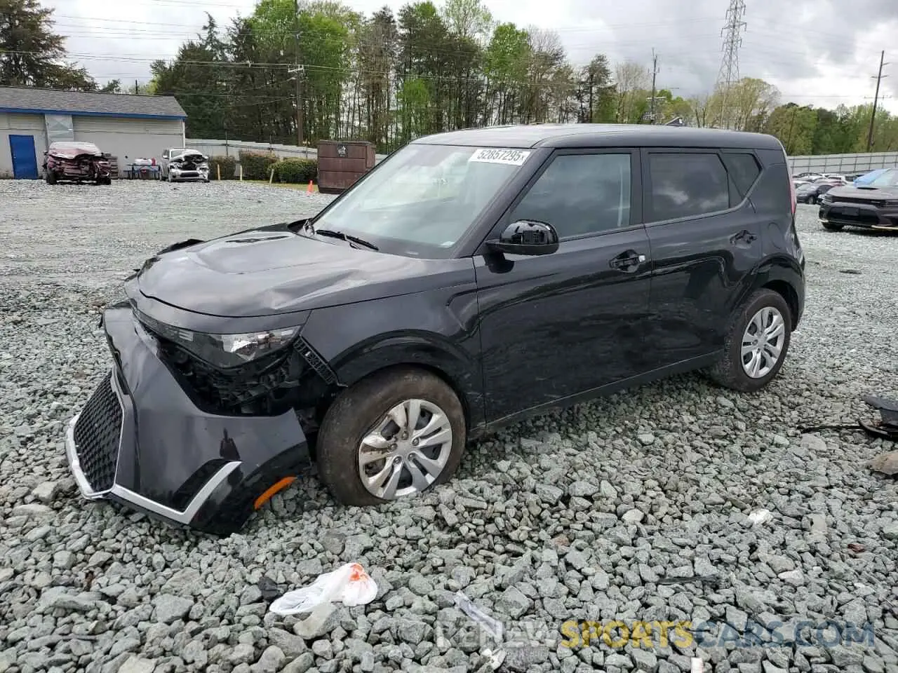 1 Photograph of a damaged car KNDJ23AU2R7900372 KIA SOUL 2024