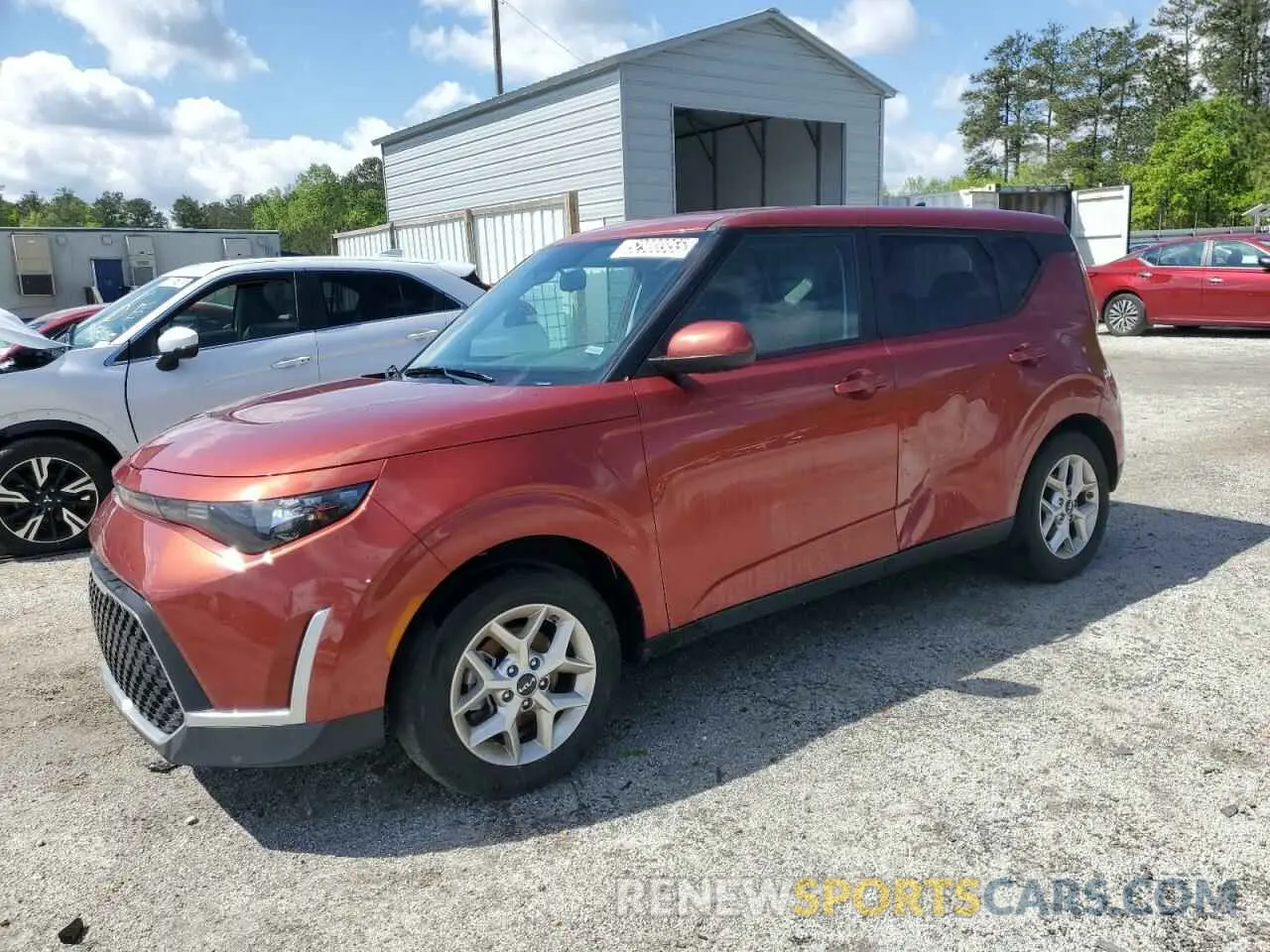 1 Photograph of a damaged car KNDJ23AU2R7909850 KIA SOUL 2024