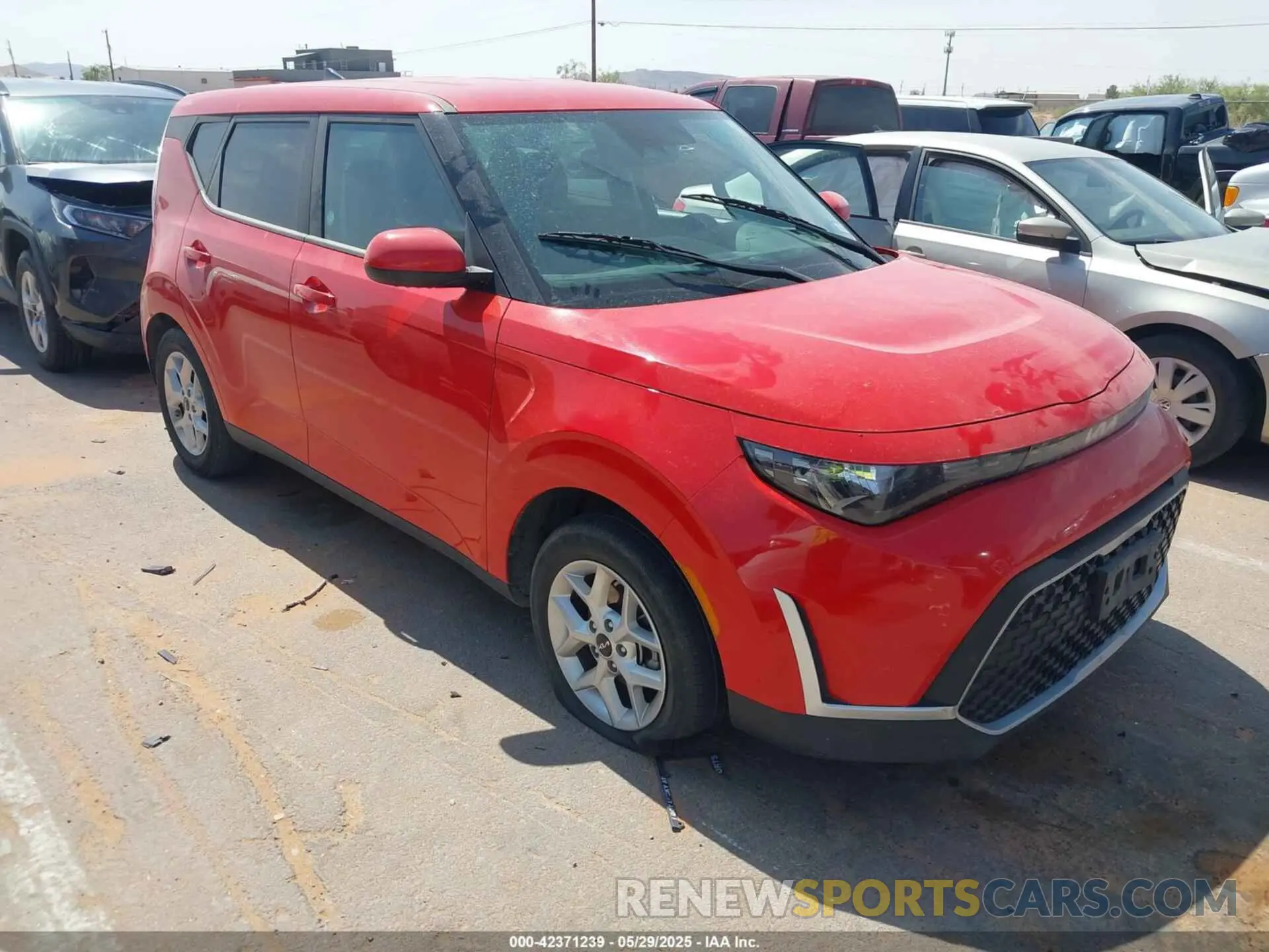 1 Photograph of a damaged car KNDJ23AU3R7232159 KIA SOUL 2024