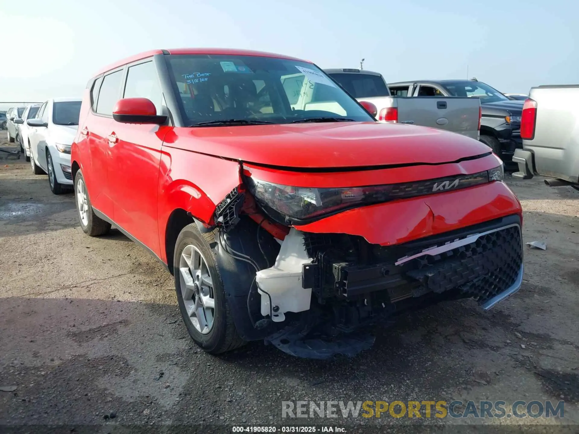 1 Photograph of a damaged car KNDJ23AU3R7232162 KIA SOUL 2024