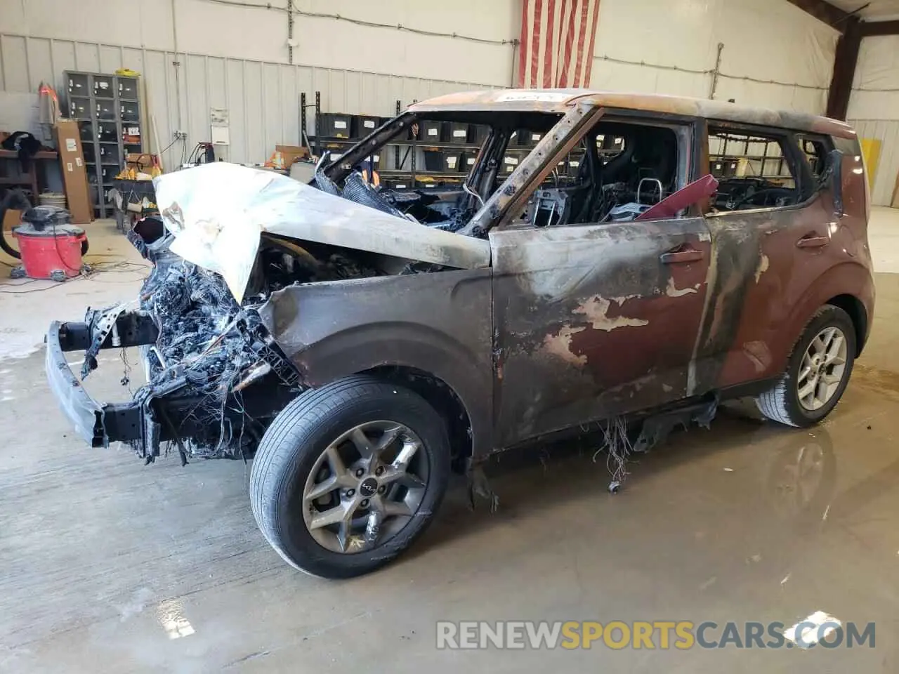 1 Photograph of a damaged car KNDJ23AU3R7898079 KIA SOUL 2024