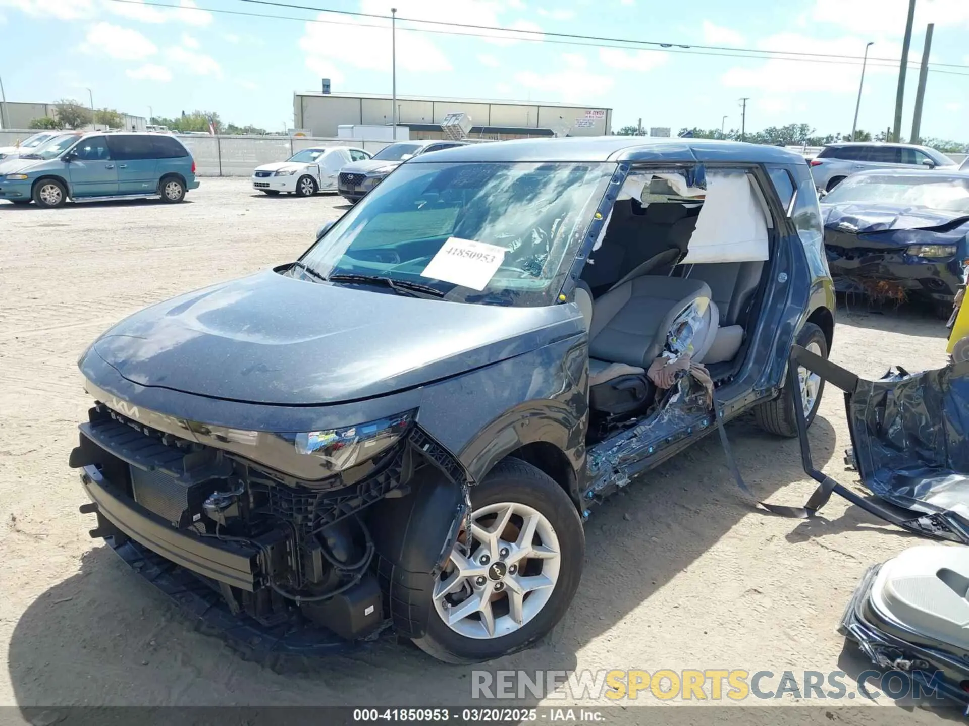 2 Photograph of a damaged car KNDJ23AU3R7921070 KIA SOUL 2024
