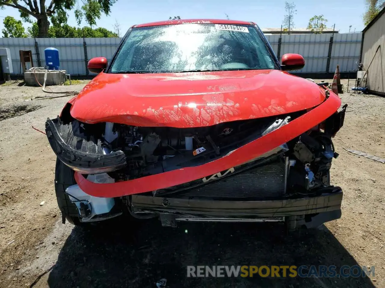 5 Photograph of a damaged car KNDJ23AU4R7224619 KIA SOUL 2024