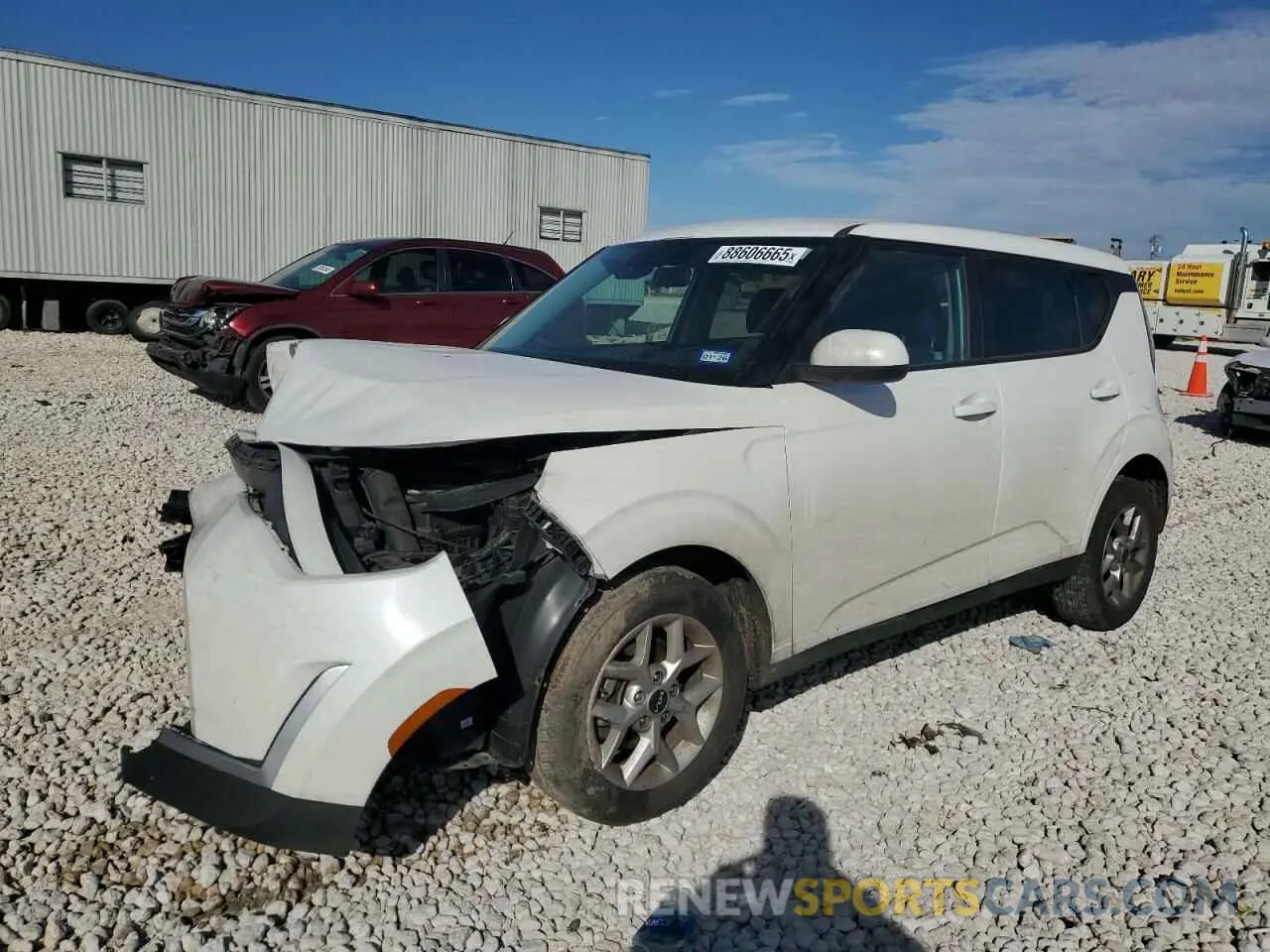 1 Photograph of a damaged car KNDJ23AU4R7226306 KIA SOUL 2024