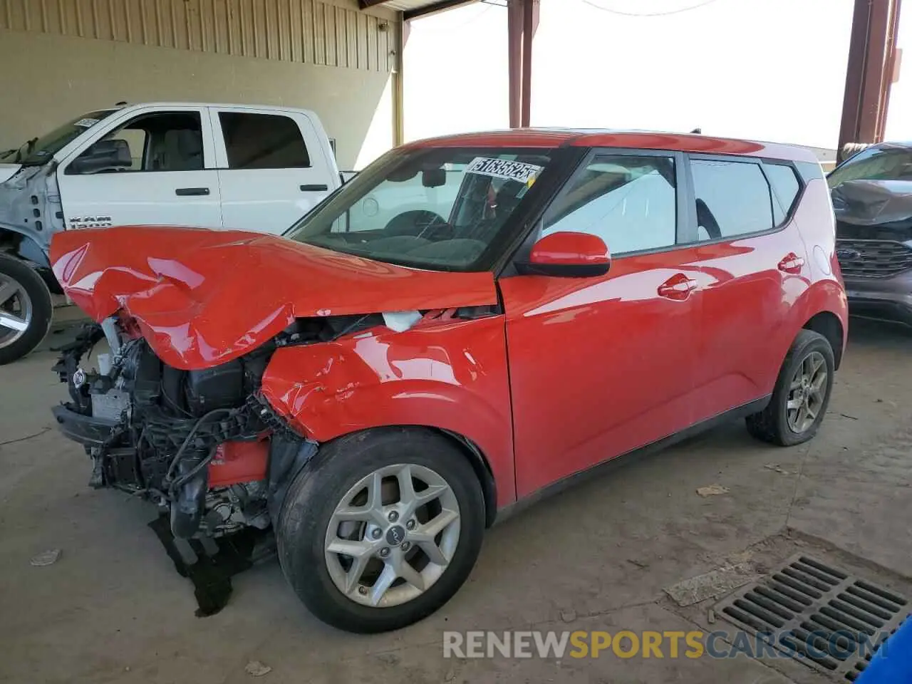 1 Photograph of a damaged car KNDJ23AU4R7229366 KIA SOUL 2024