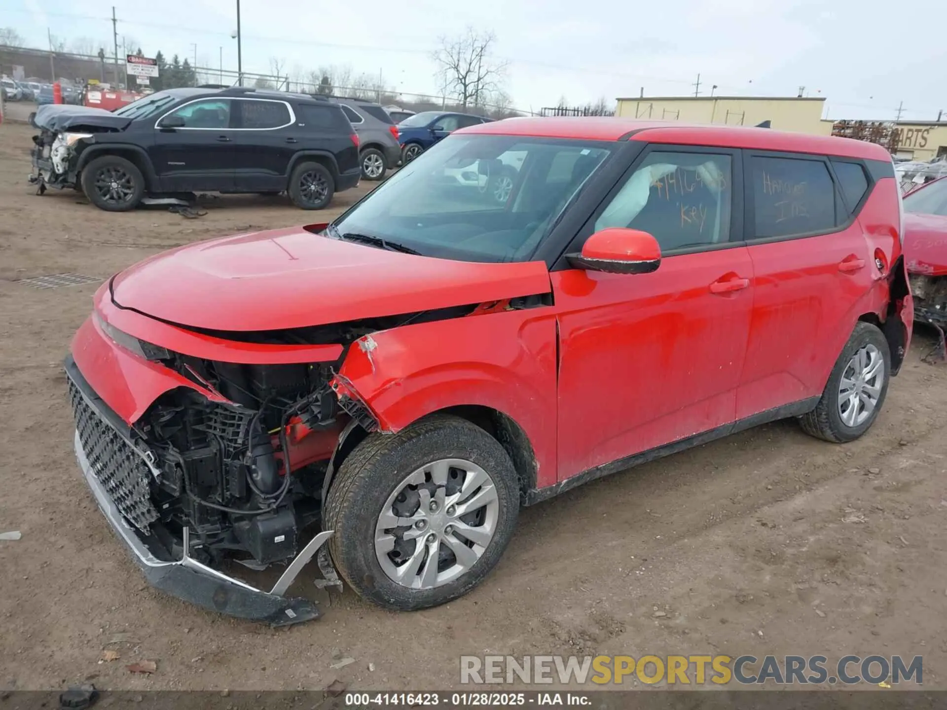 2 Photograph of a damaged car KNDJ23AU4R7233417 KIA SOUL 2024