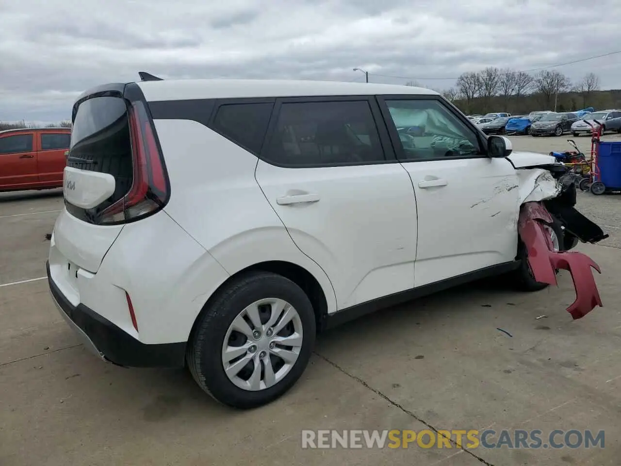 3 Photograph of a damaged car KNDJ23AU4R7900907 KIA SOUL 2024