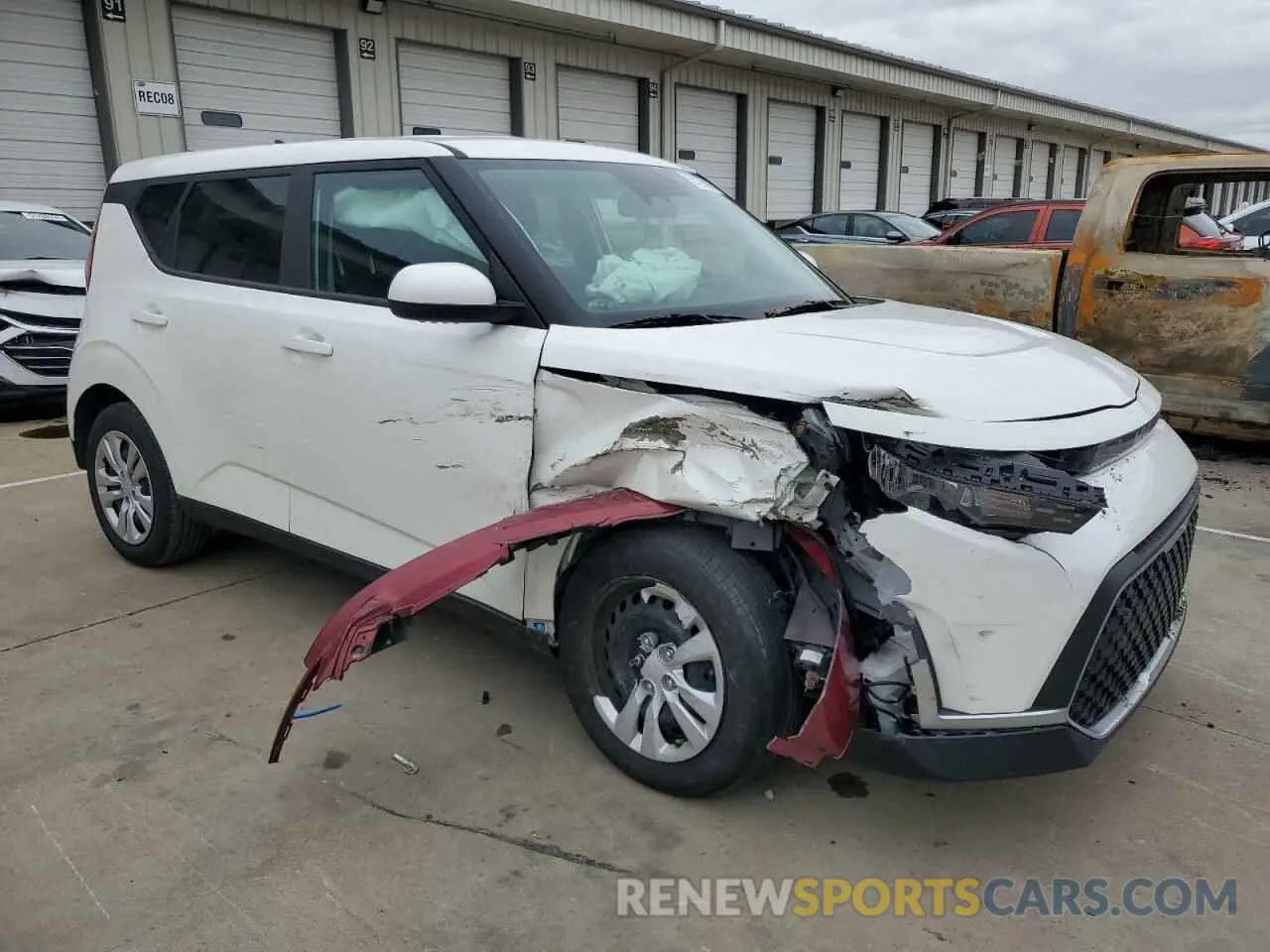 4 Photograph of a damaged car KNDJ23AU4R7900907 KIA SOUL 2024