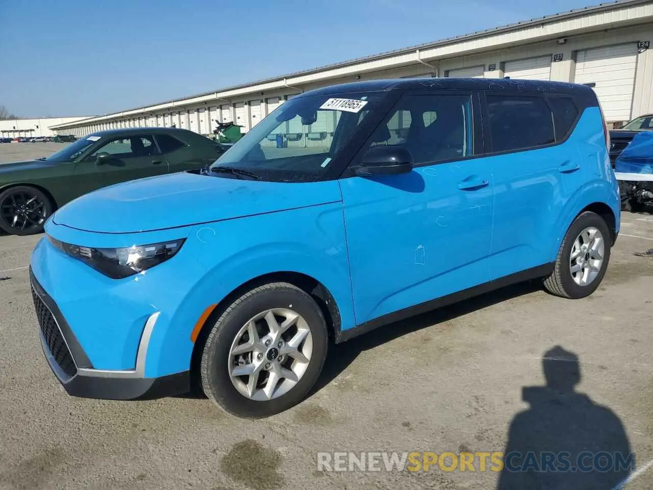 1 Photograph of a damaged car KNDJ23AU5R7233247 KIA SOUL 2024