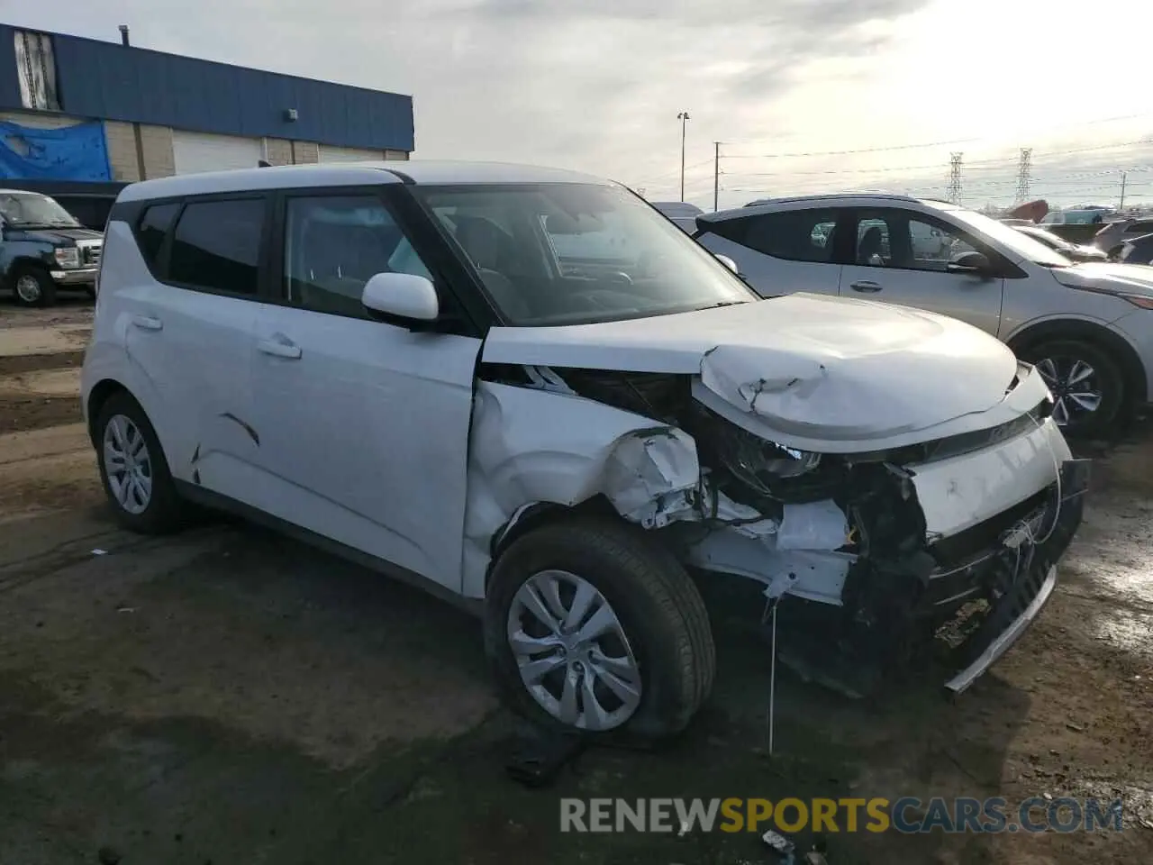 4 Photograph of a damaged car KNDJ23AU6R7237758 KIA SOUL 2024