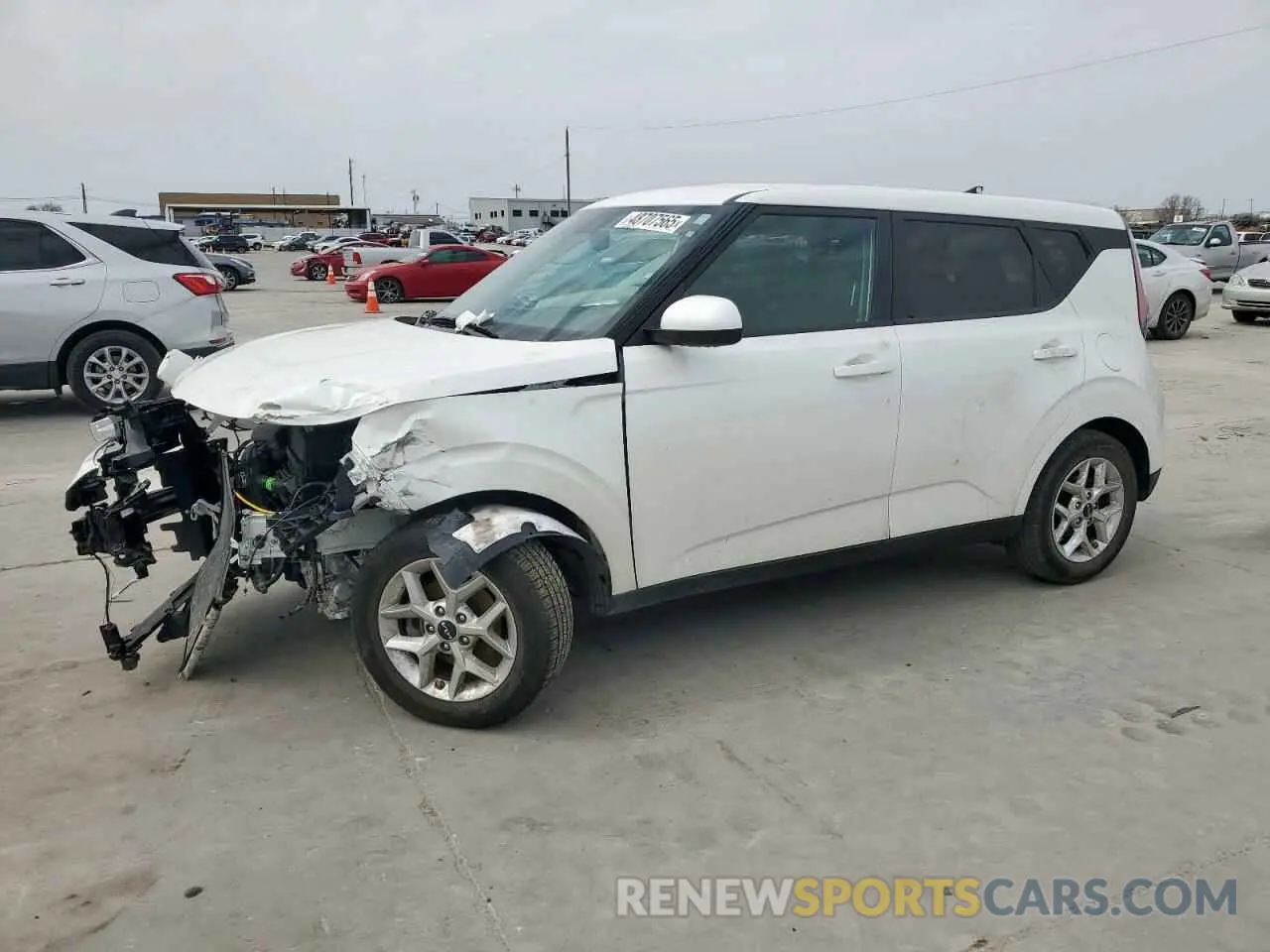 1 Photograph of a damaged car KNDJ23AU6R7899985 KIA SOUL 2024