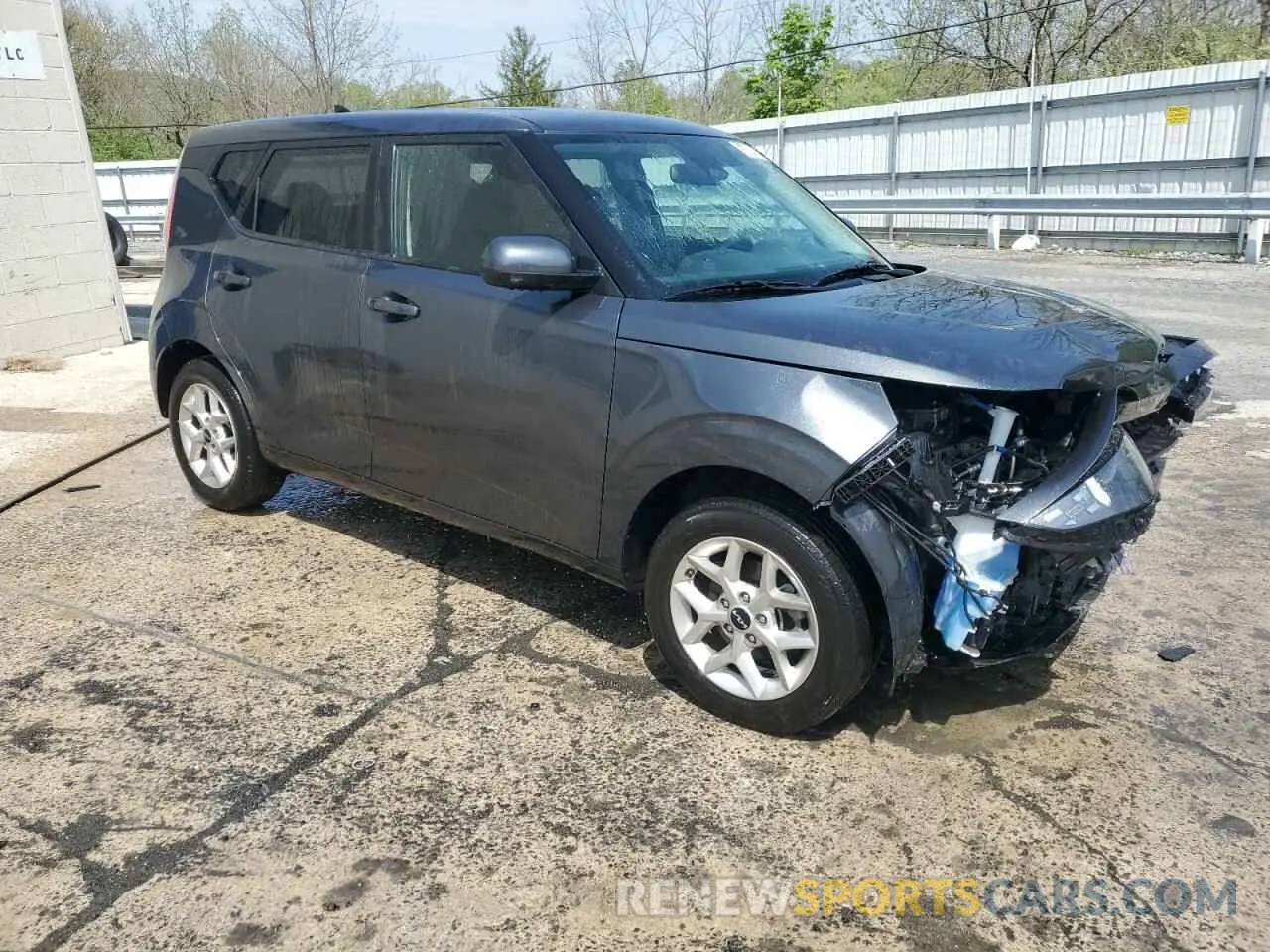 4 Photograph of a damaged car KNDJ23AU6R7910791 KIA SOUL 2024
