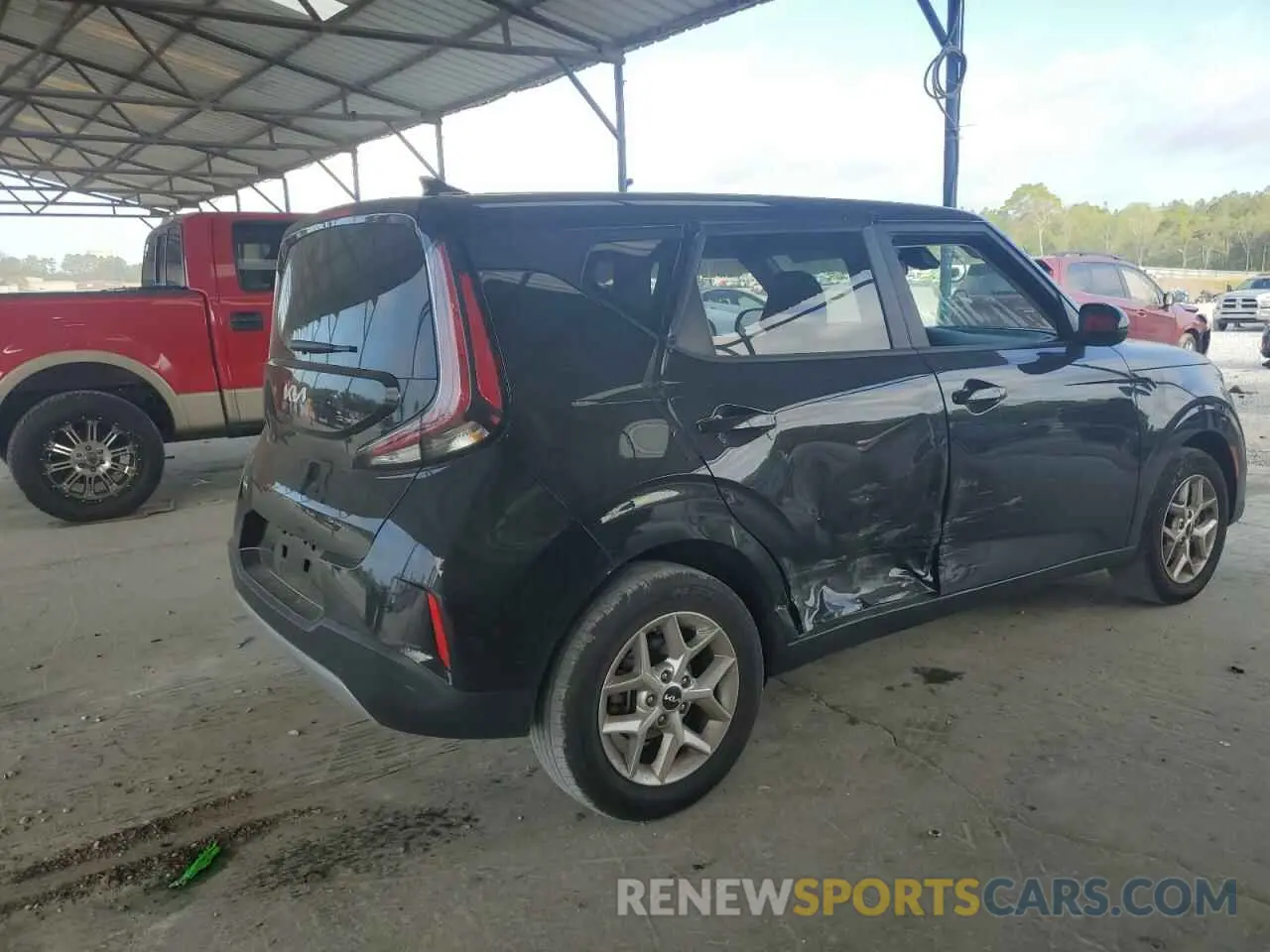 3 Photograph of a damaged car KNDJ23AU7R7905020 KIA SOUL 2024