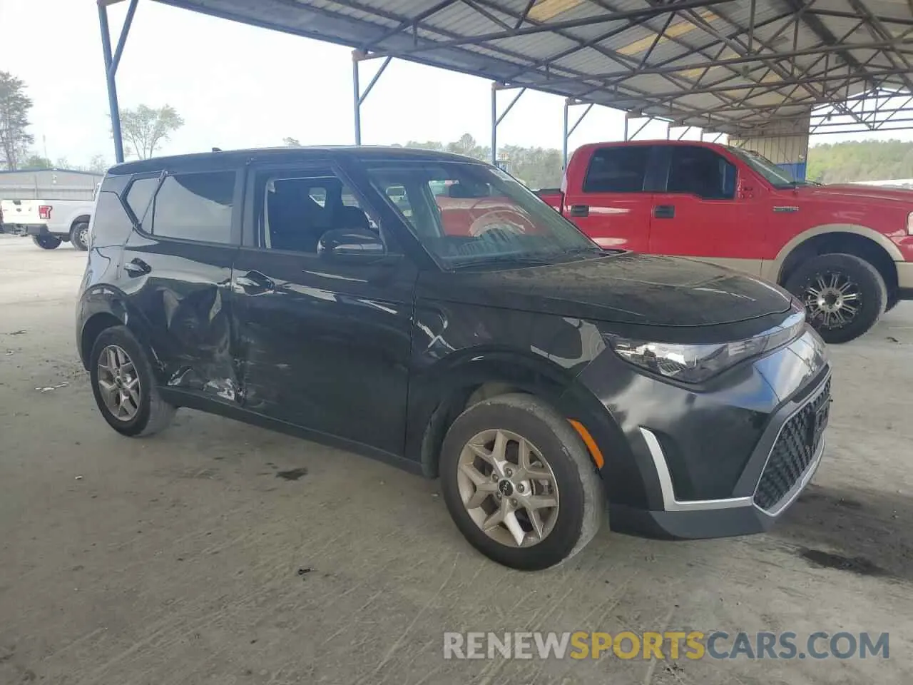 4 Photograph of a damaged car KNDJ23AU7R7905020 KIA SOUL 2024