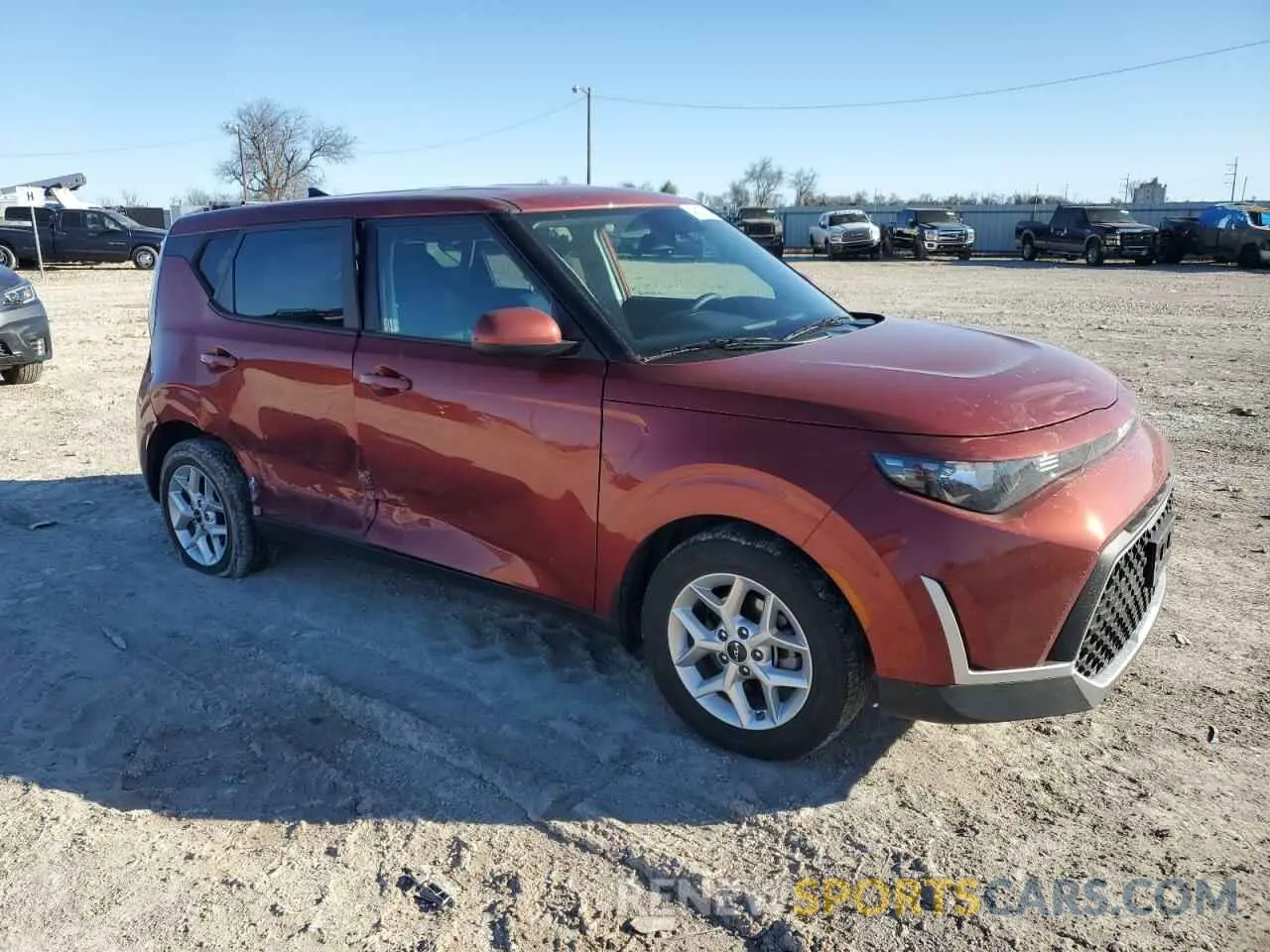 4 Photograph of a damaged car KNDJ23AU7R7907608 KIA SOUL 2024