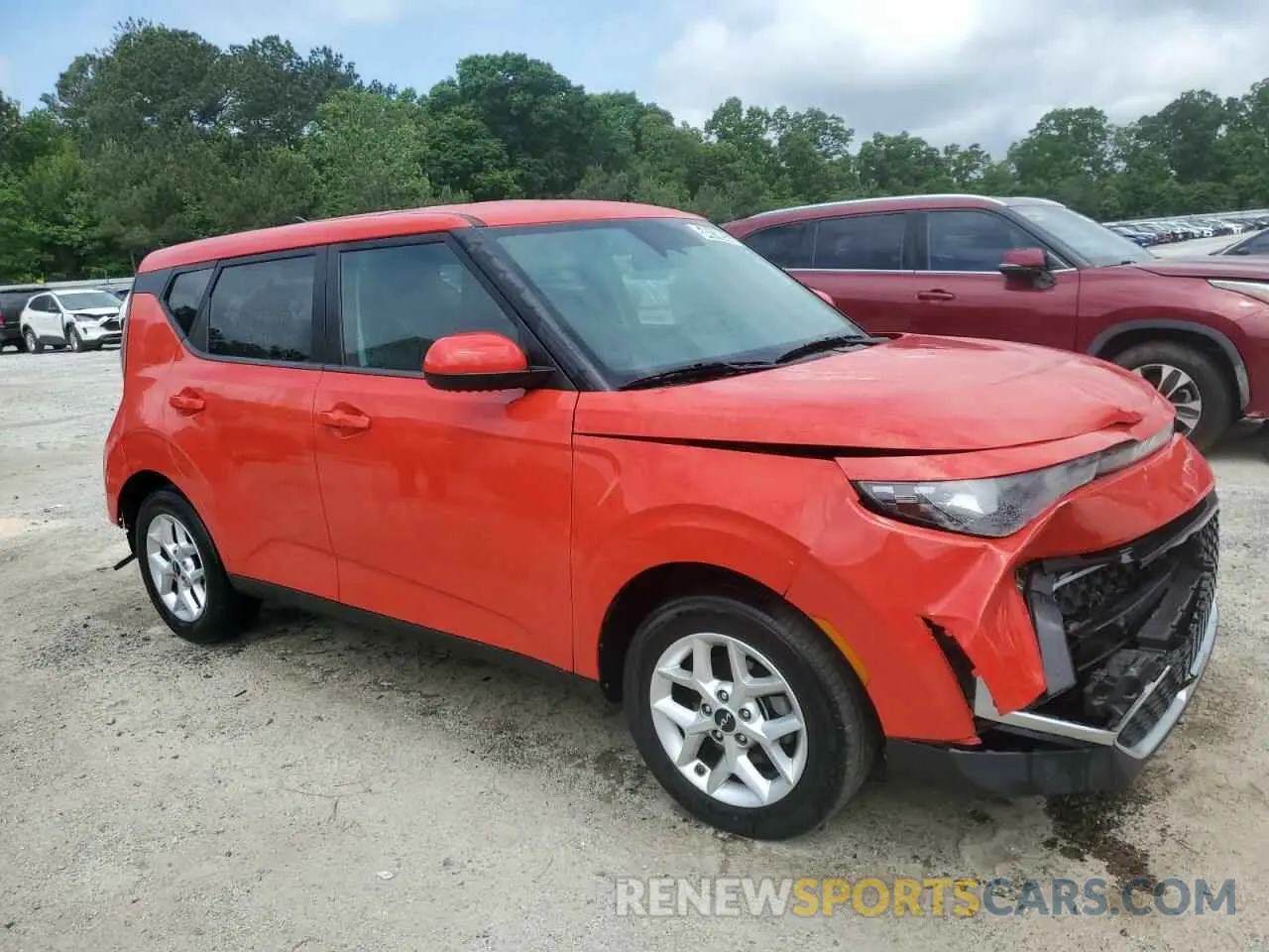 4 Photograph of a damaged car KNDJ23AU8R7218371 KIA SOUL 2024