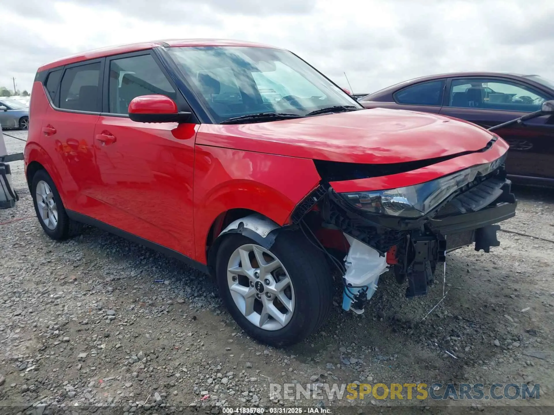 1 Photograph of a damaged car KNDJ23AU8R7223814 KIA SOUL 2024