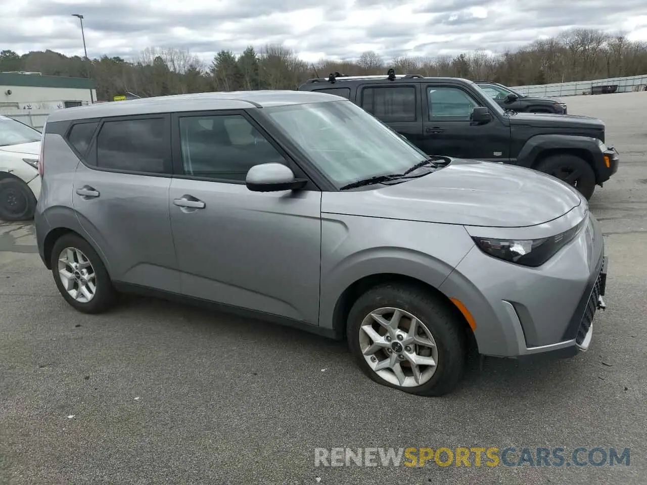 4 Photograph of a damaged car KNDJ23AU8R7240595 KIA SOUL 2024