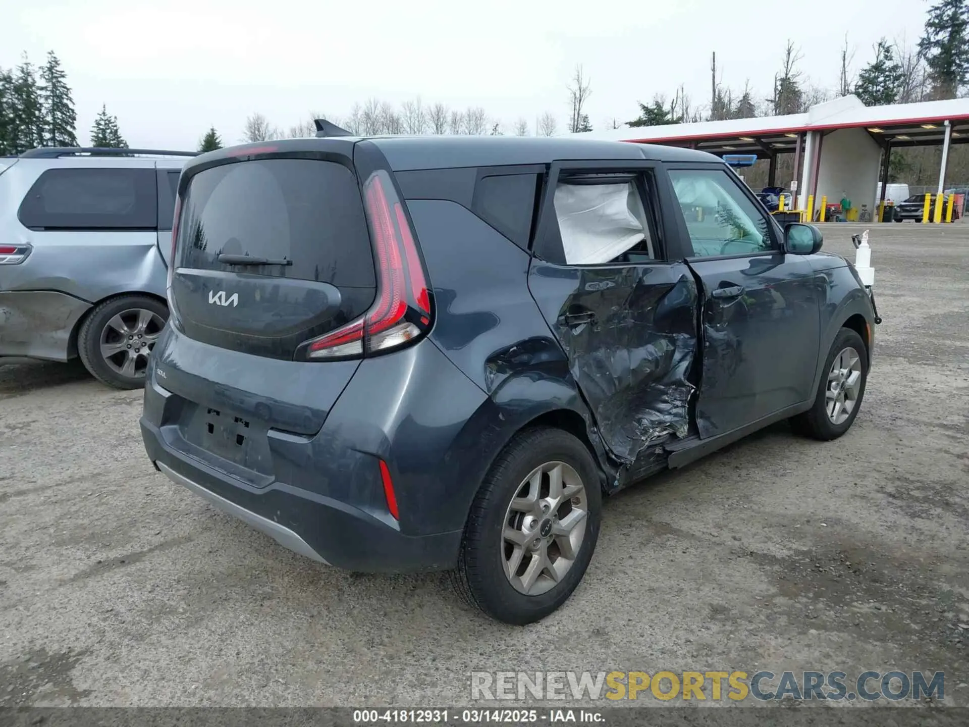 4 Photograph of a damaged car KNDJ23AU8R7909741 KIA SOUL 2024