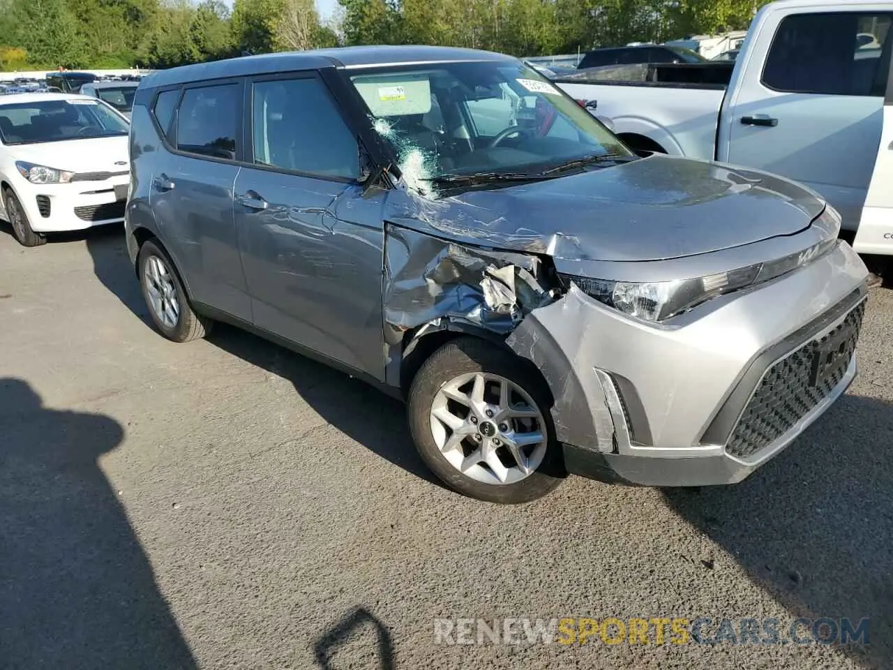 4 Photograph of a damaged car KNDJ23AU9R7915726 KIA SOUL 2024