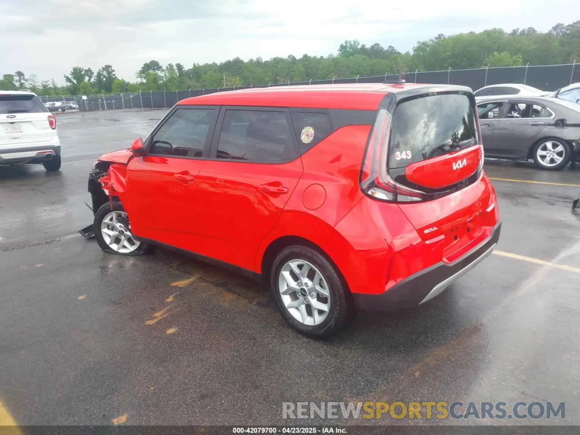 3 Photograph of a damaged car KNDJ23AUXR7229372 KIA SOUL 2024