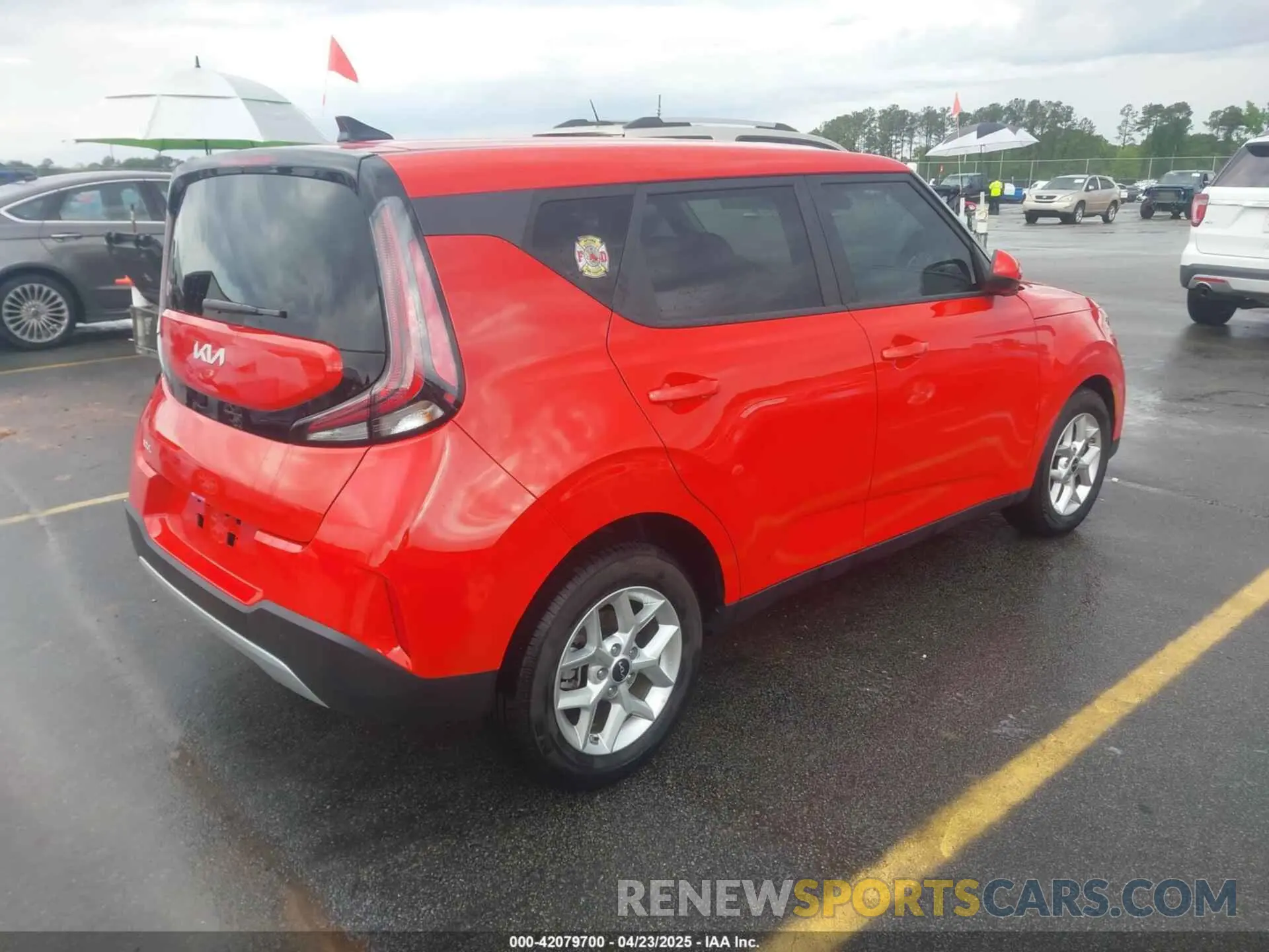 4 Photograph of a damaged car KNDJ23AUXR7229372 KIA SOUL 2024