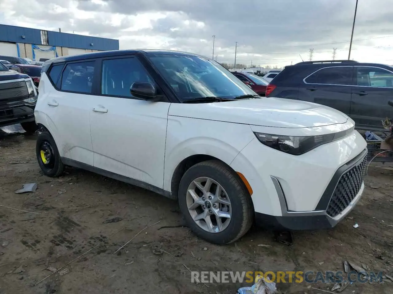 4 Photograph of a damaged car KNDJ23AUXR7230621 KIA SOUL 2024
