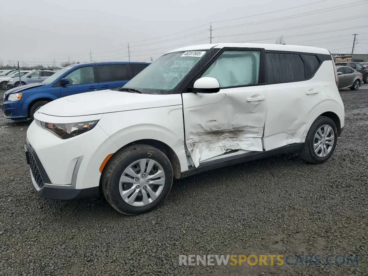 1 Photograph of a damaged car KNDJ23AUXR7234085 KIA SOUL 2024