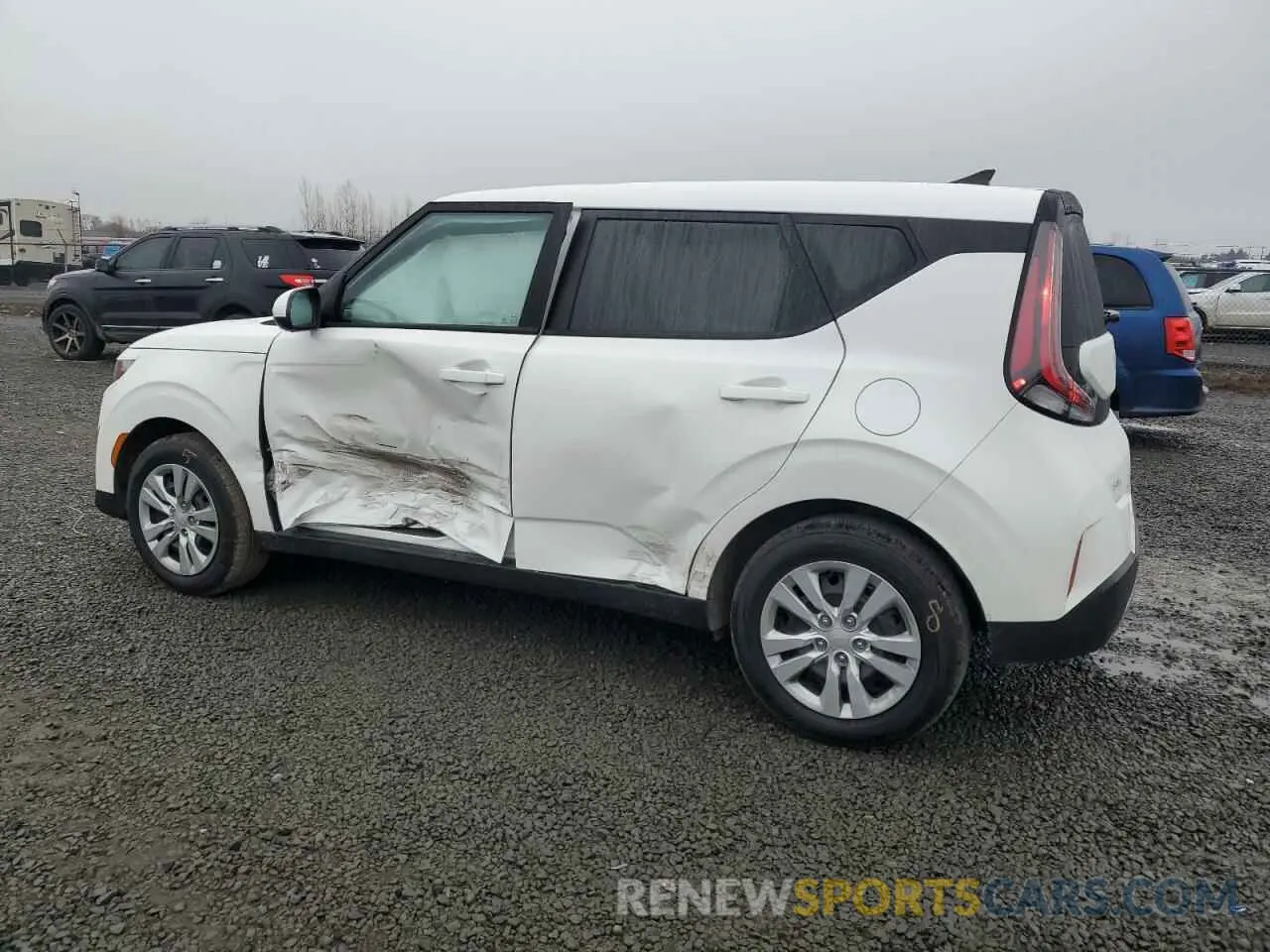 2 Photograph of a damaged car KNDJ23AUXR7234085 KIA SOUL 2024