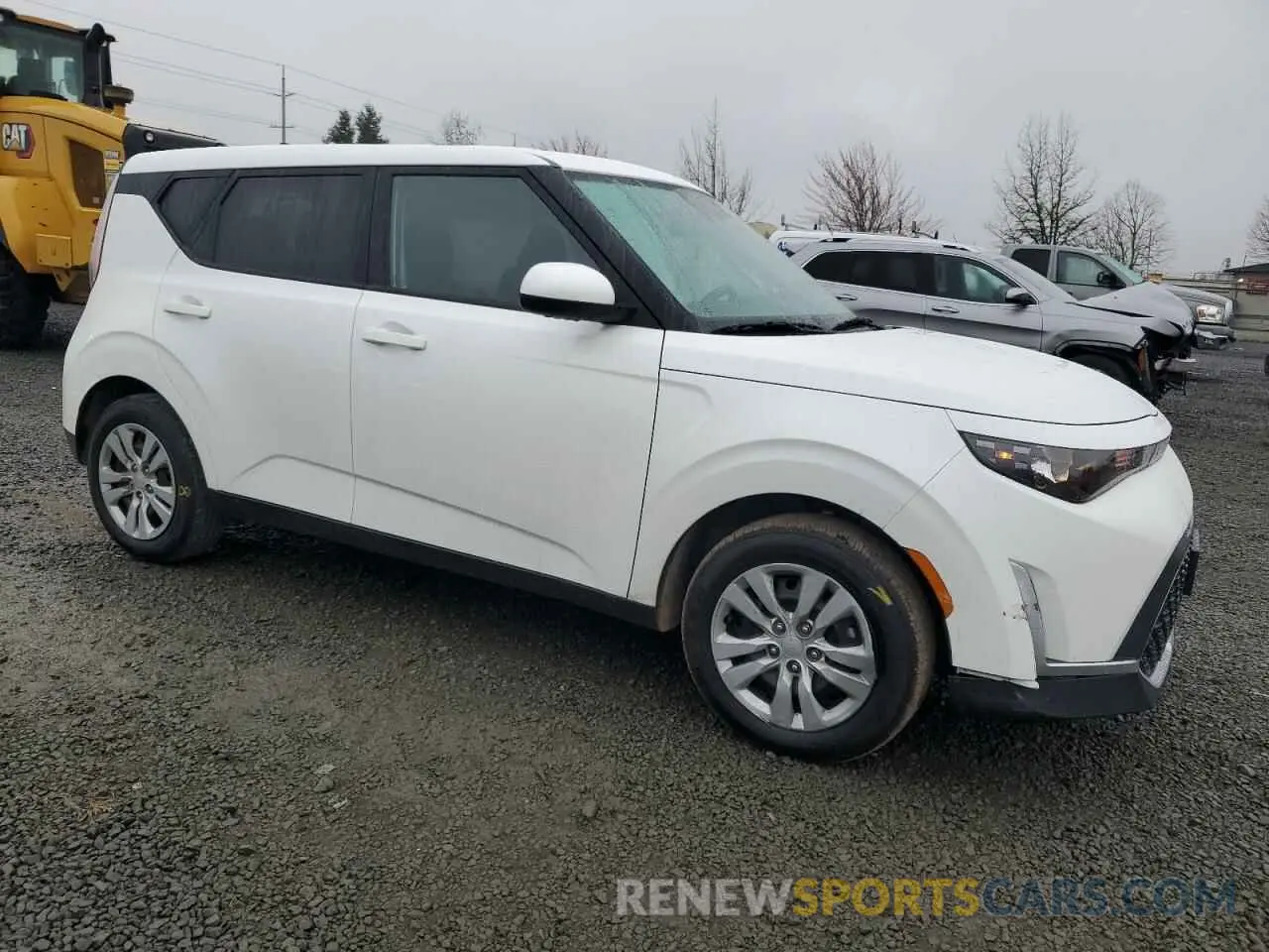 4 Photograph of a damaged car KNDJ23AUXR7234085 KIA SOUL 2024