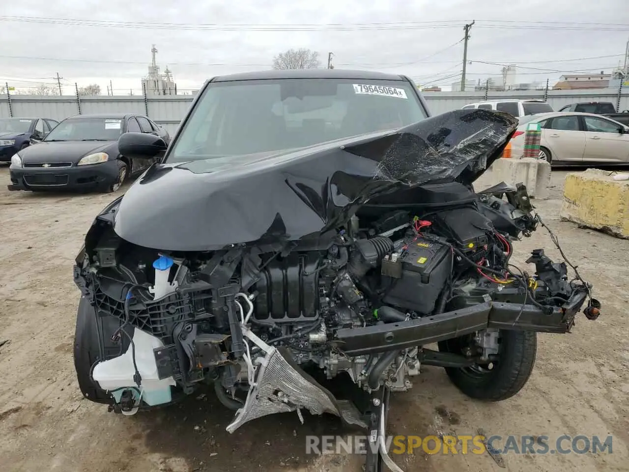 5 Photograph of a damaged car KNDJ23AUXR7239321 KIA SOUL 2024