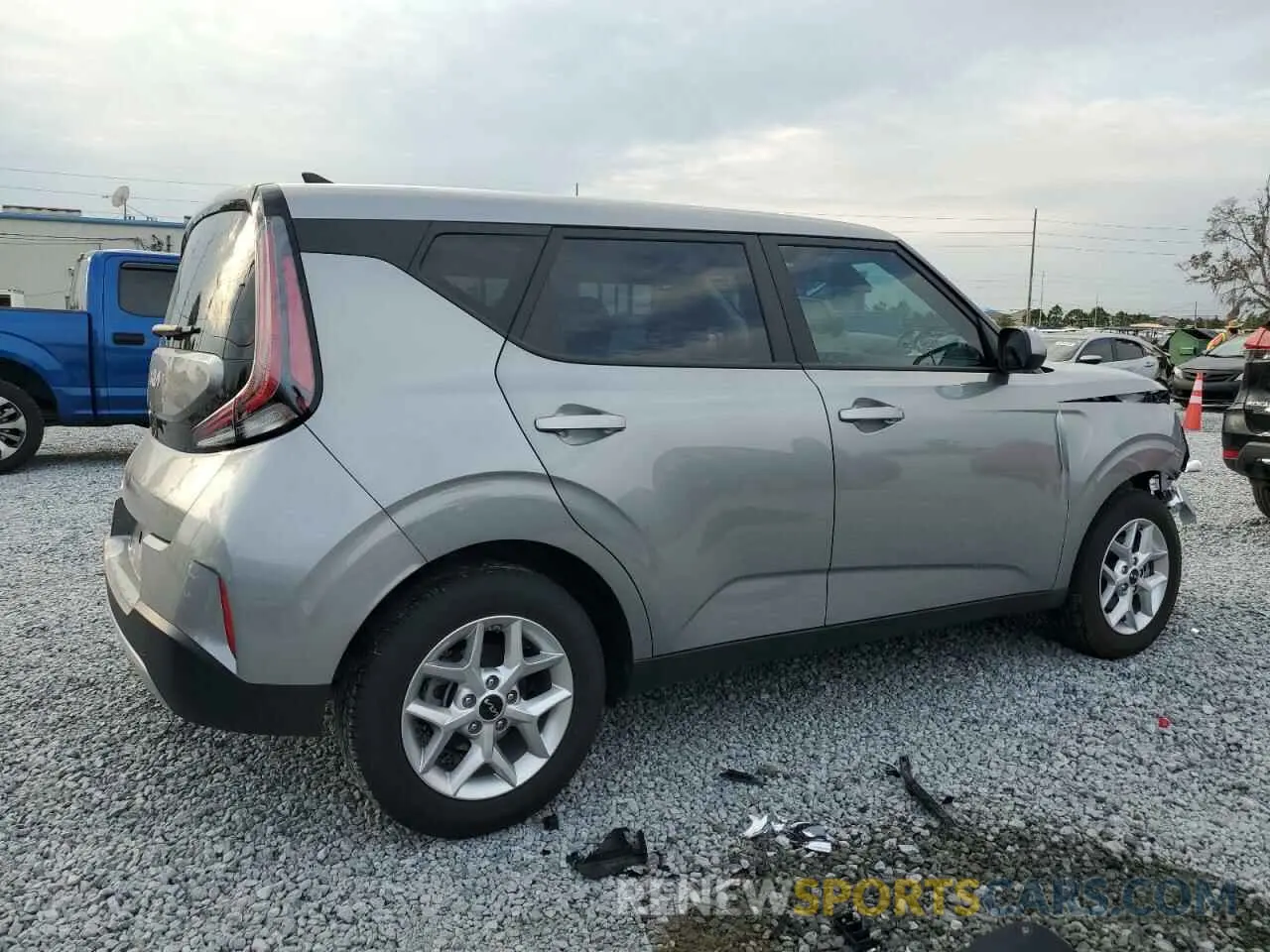 3 Photograph of a damaged car KNDJ23AUXR7921387 KIA SOUL 2024